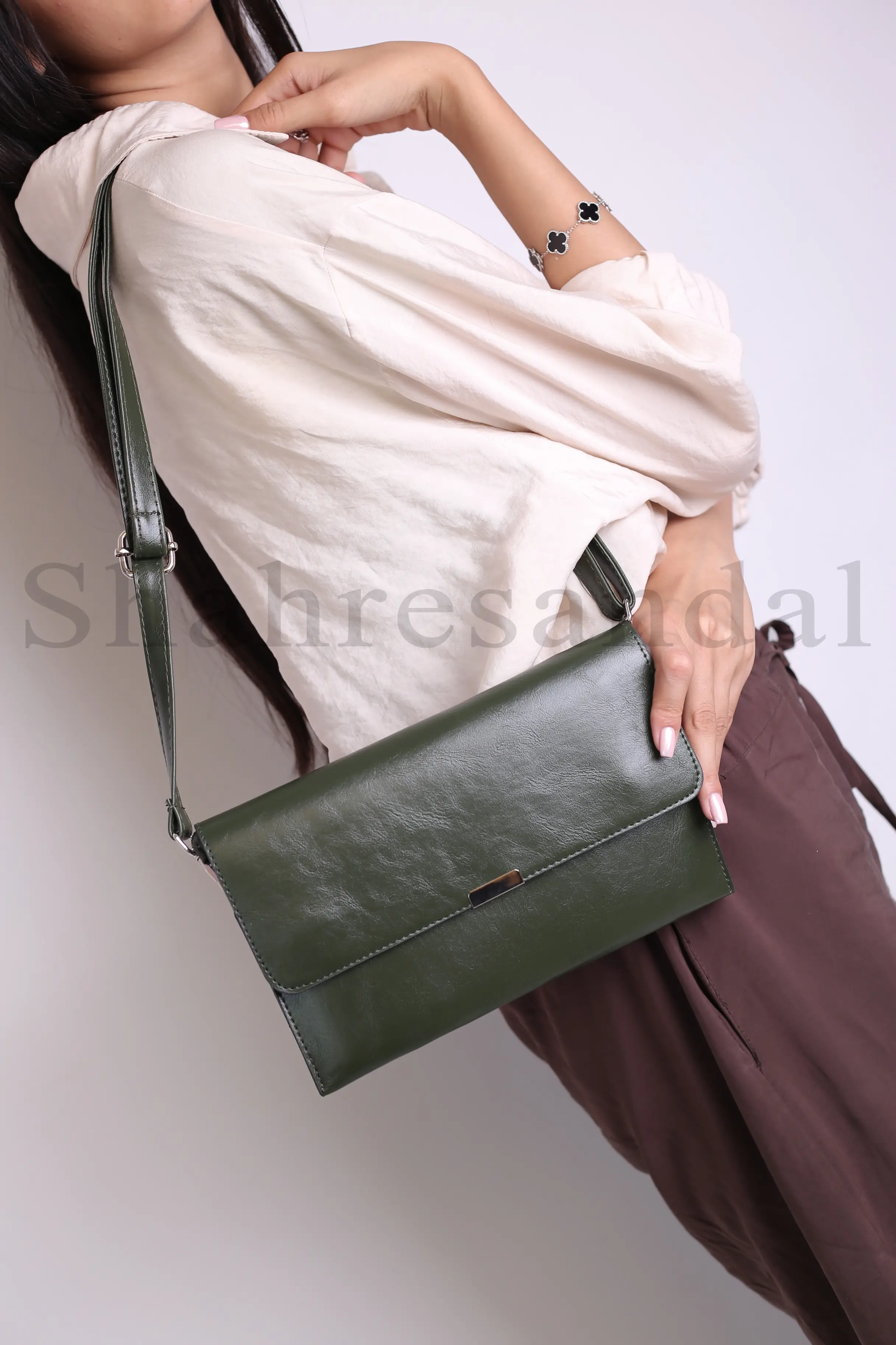 کیف دوشی زنانه کد 666