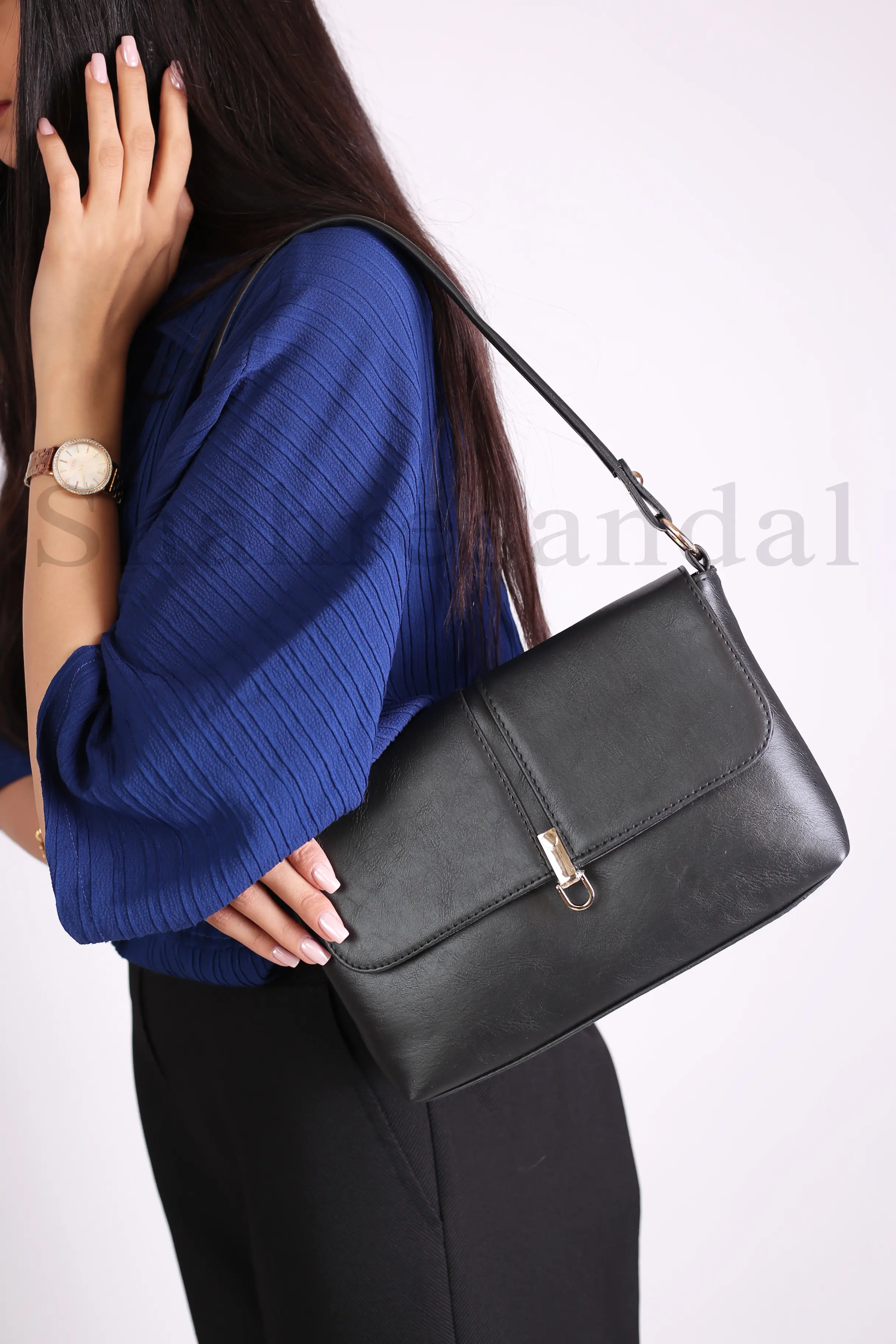 کیف دوشی زنانه کد 634
