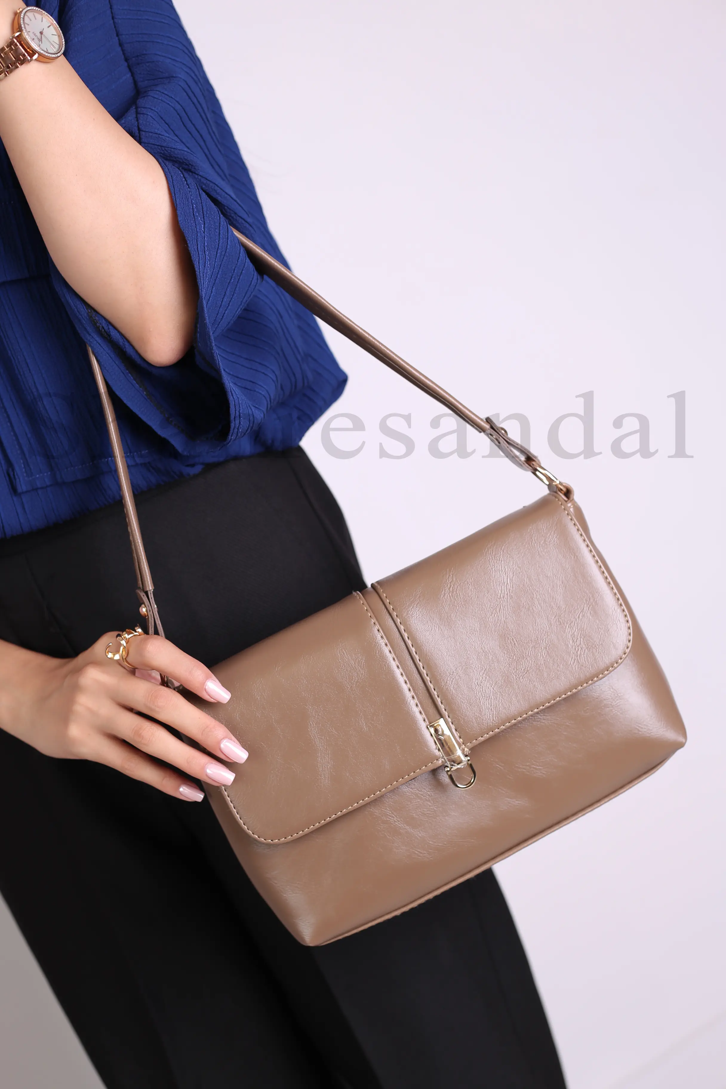 کیف دوشی زنانه کد 634
