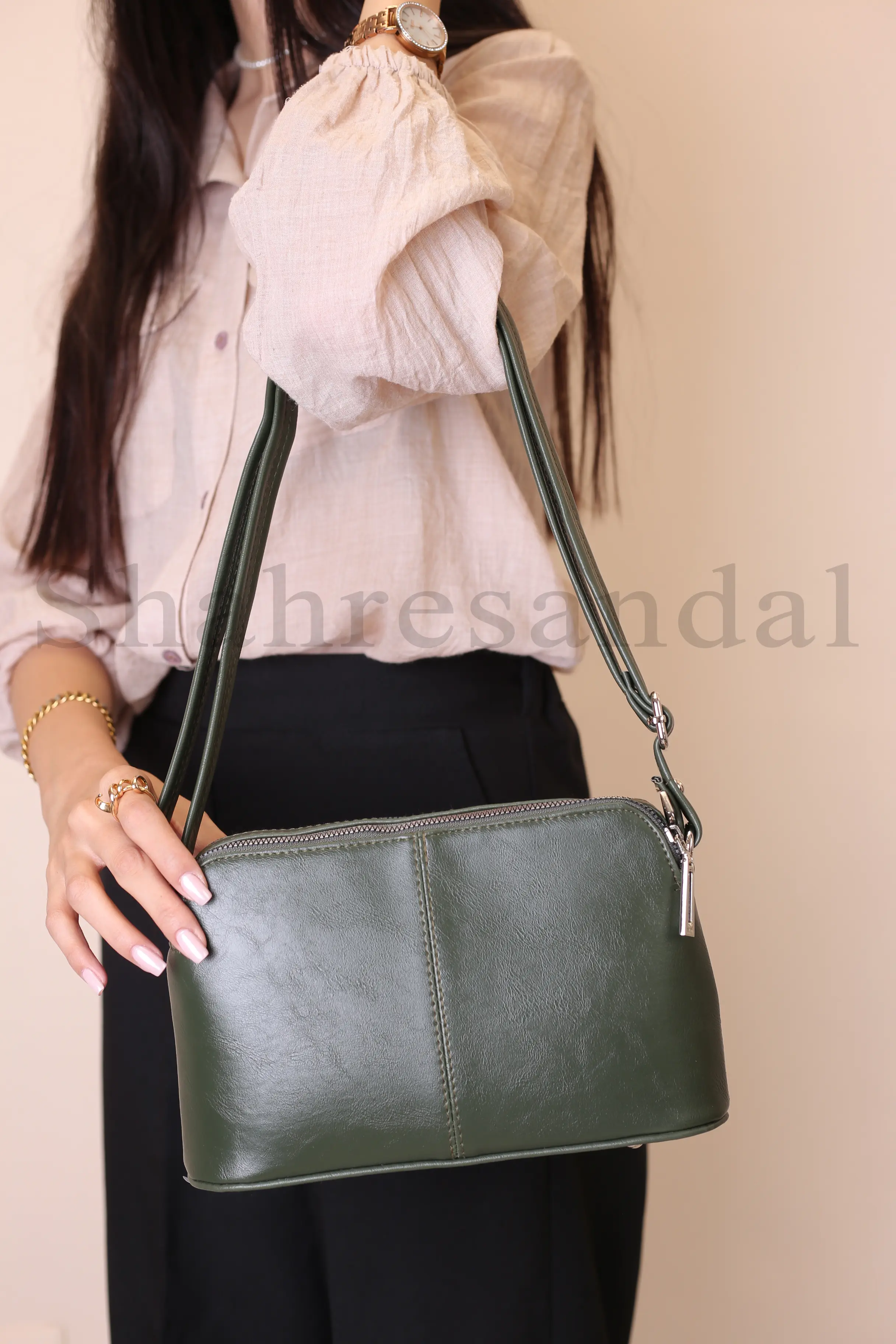 کیف دوشی زنانه کد 6580