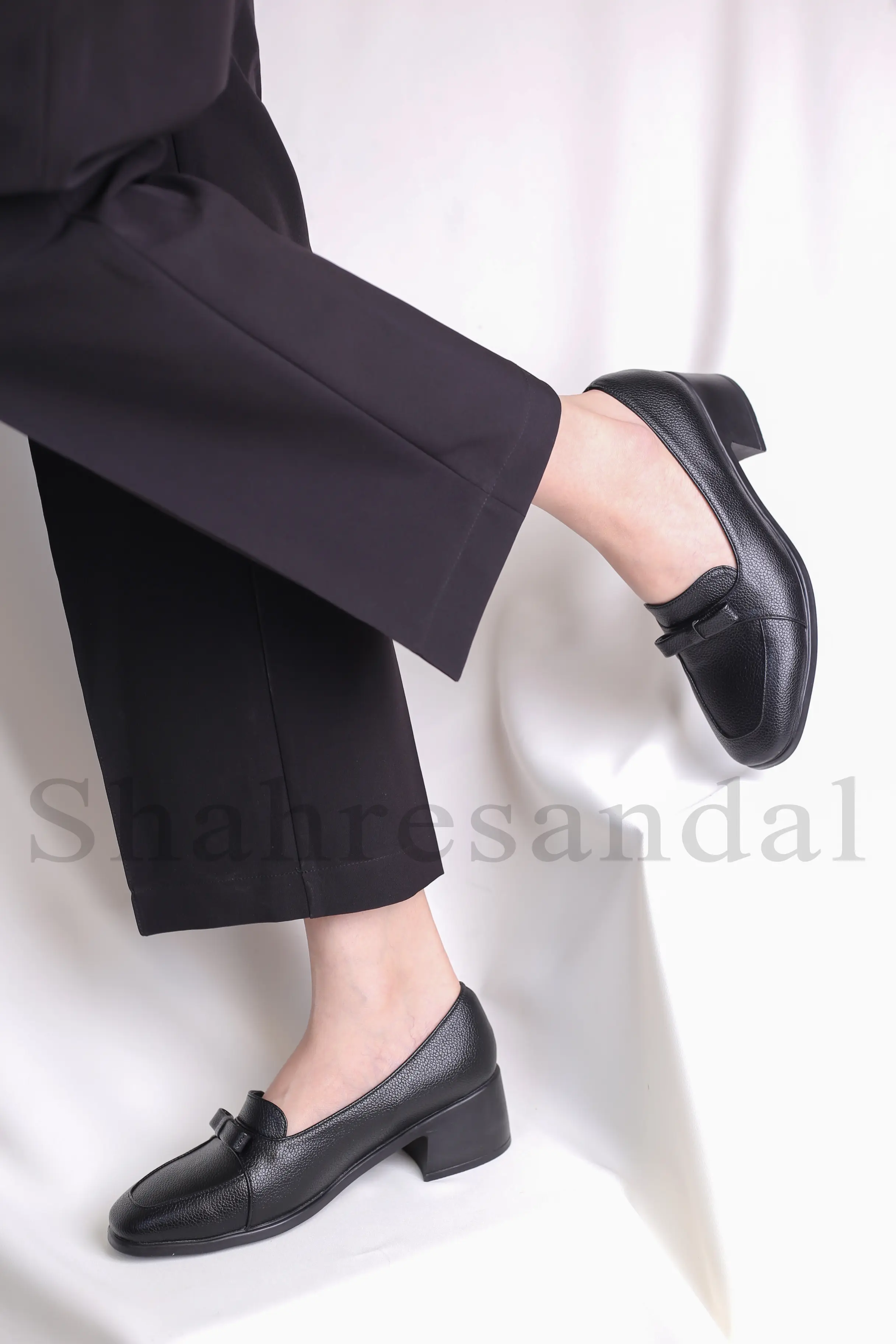 کفش پرسنلی پاشنه دار زنانه اهورا