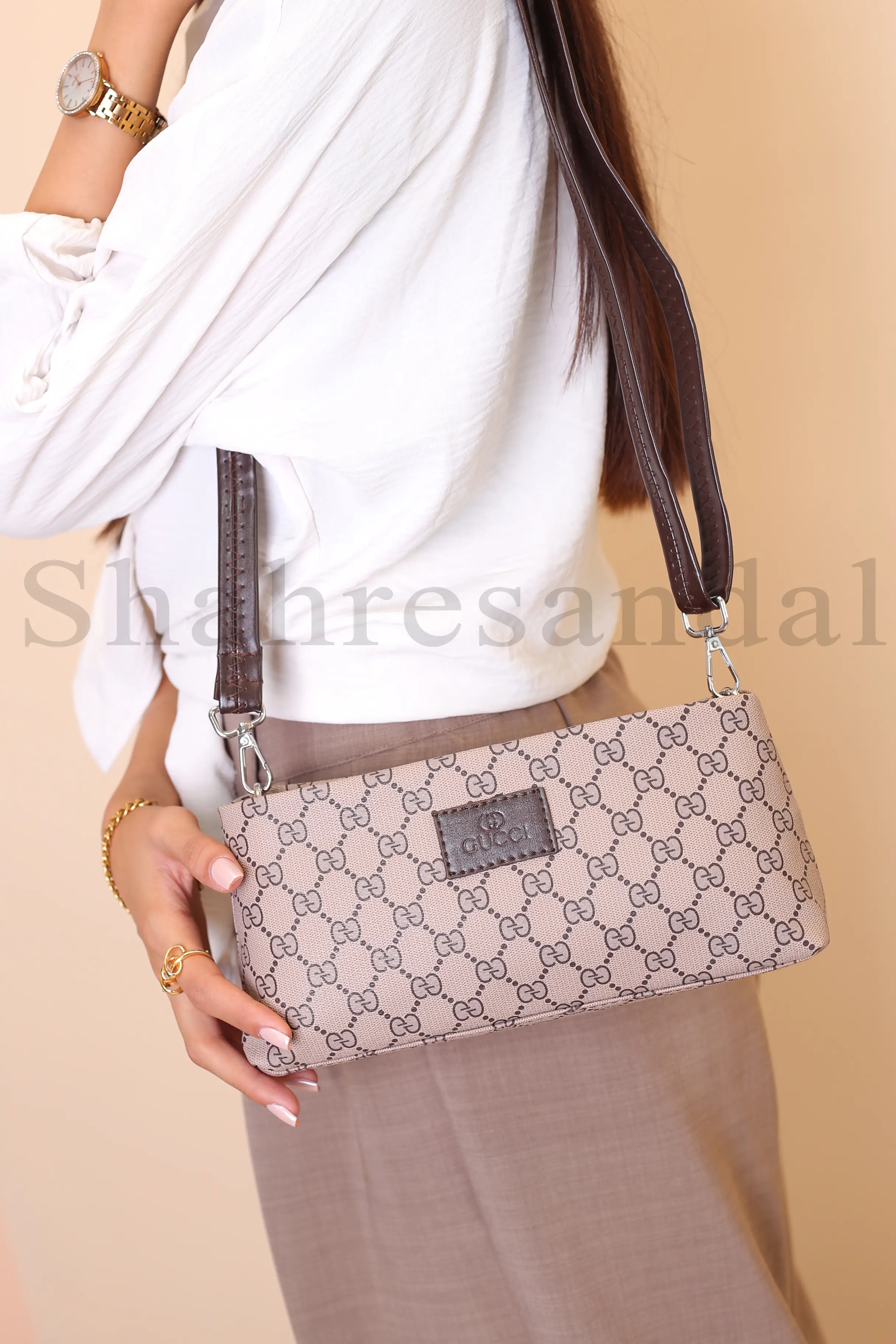 کیف دوشی زنانه کد 4957