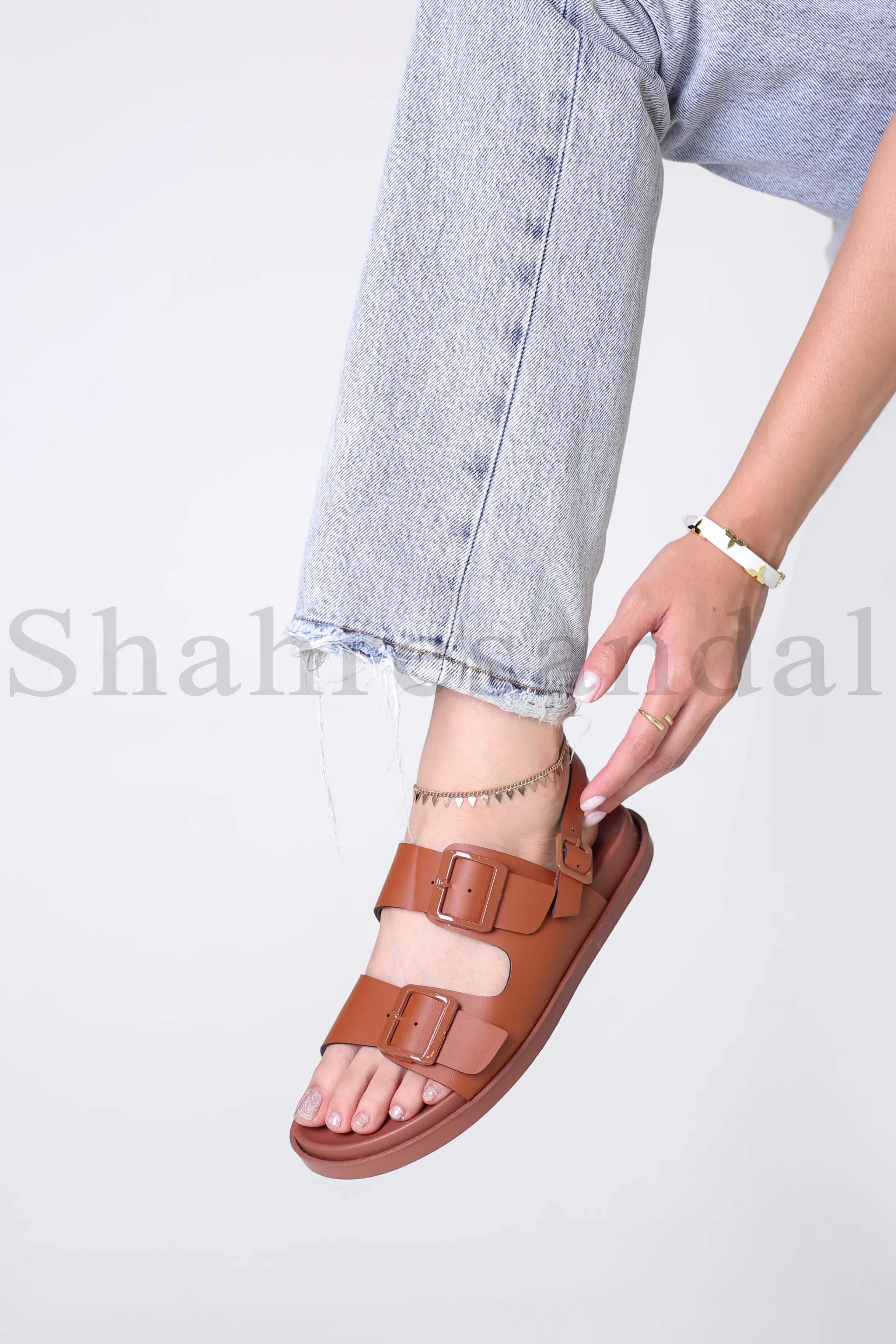 کفش صندل زنانه رکابدار بارانا