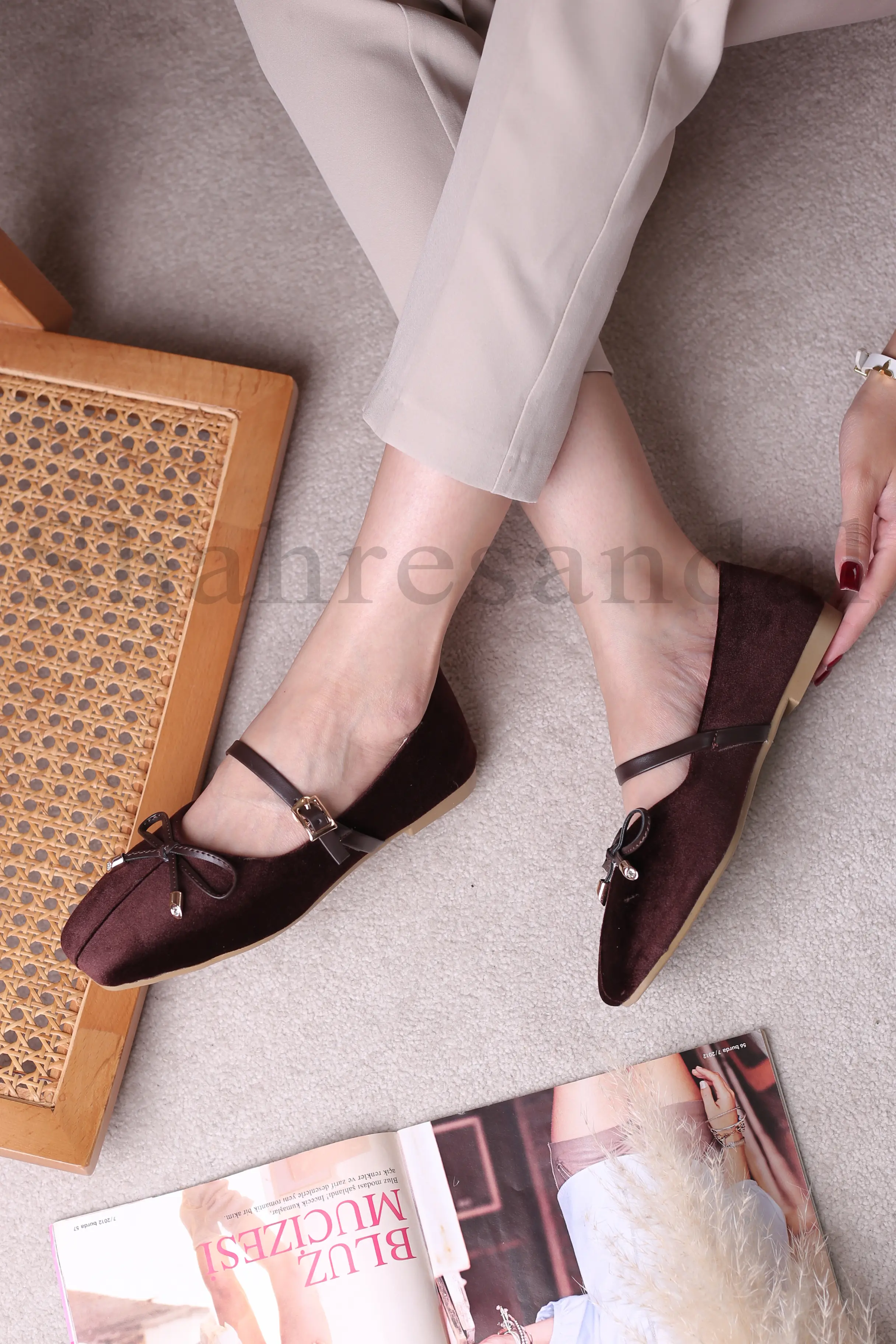 کفش کالج زنانه زارا پاپیون