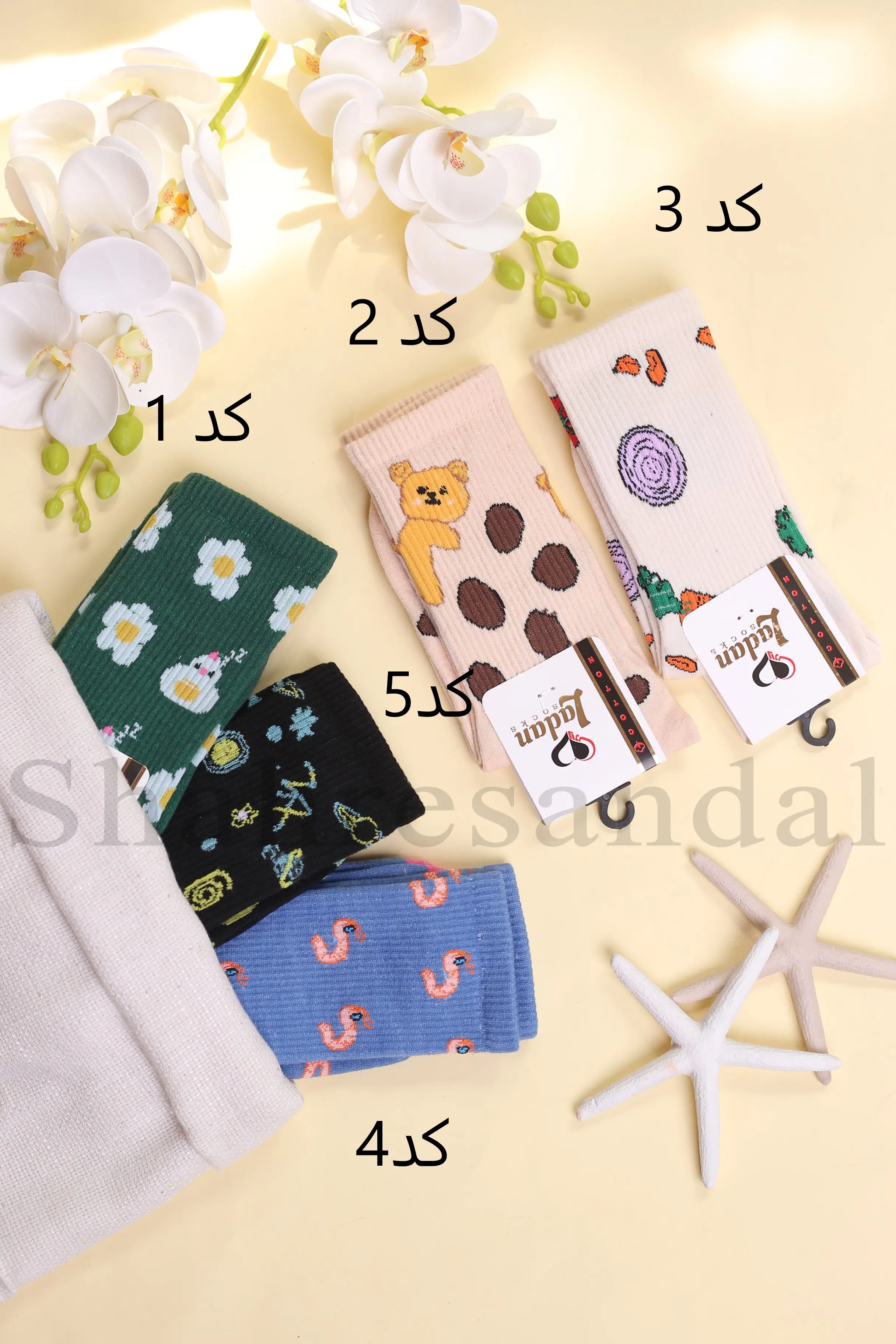 جوراب زنانه مچی کد 31636