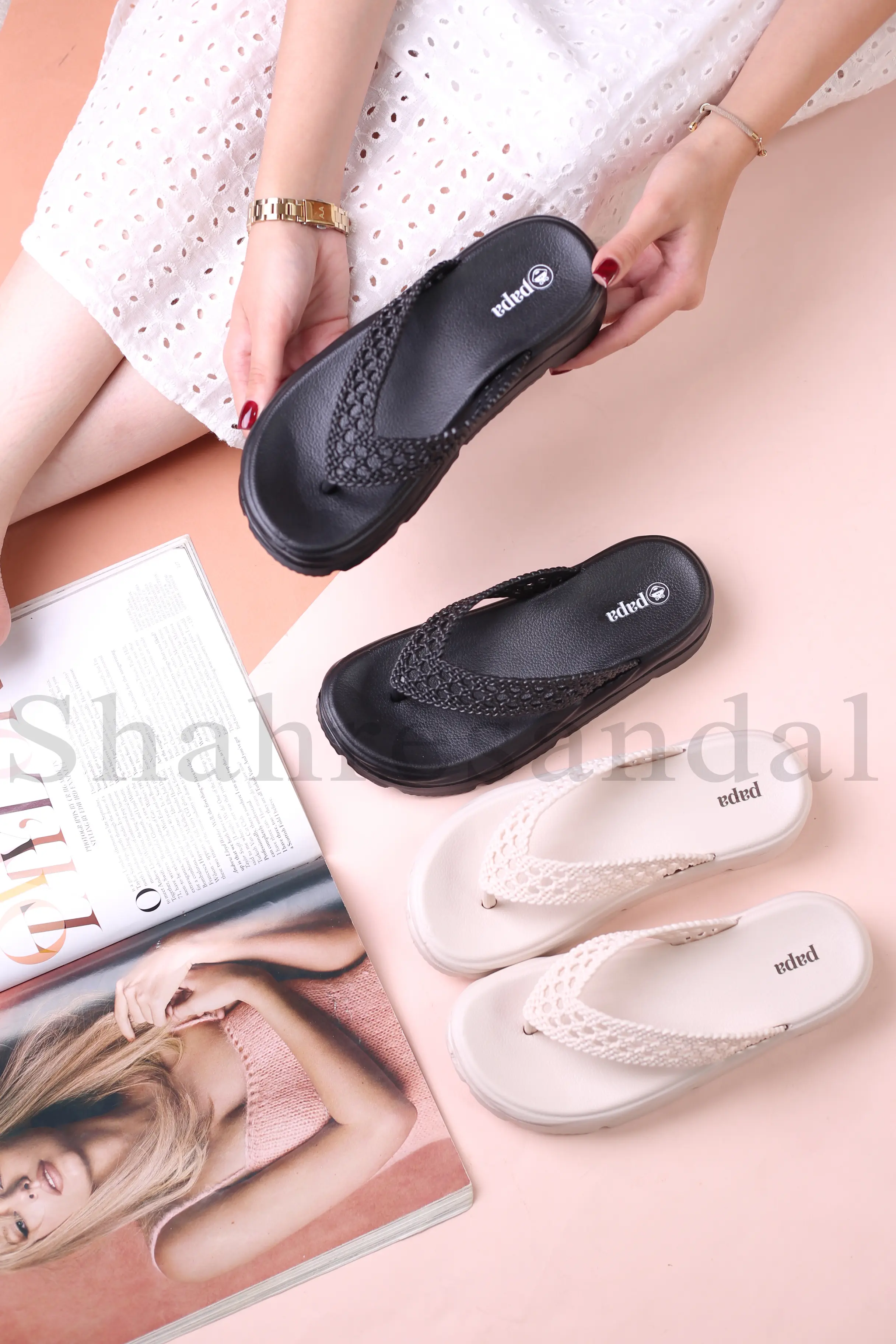 کفش صندل راحتی زنانه حنانه کد 2035