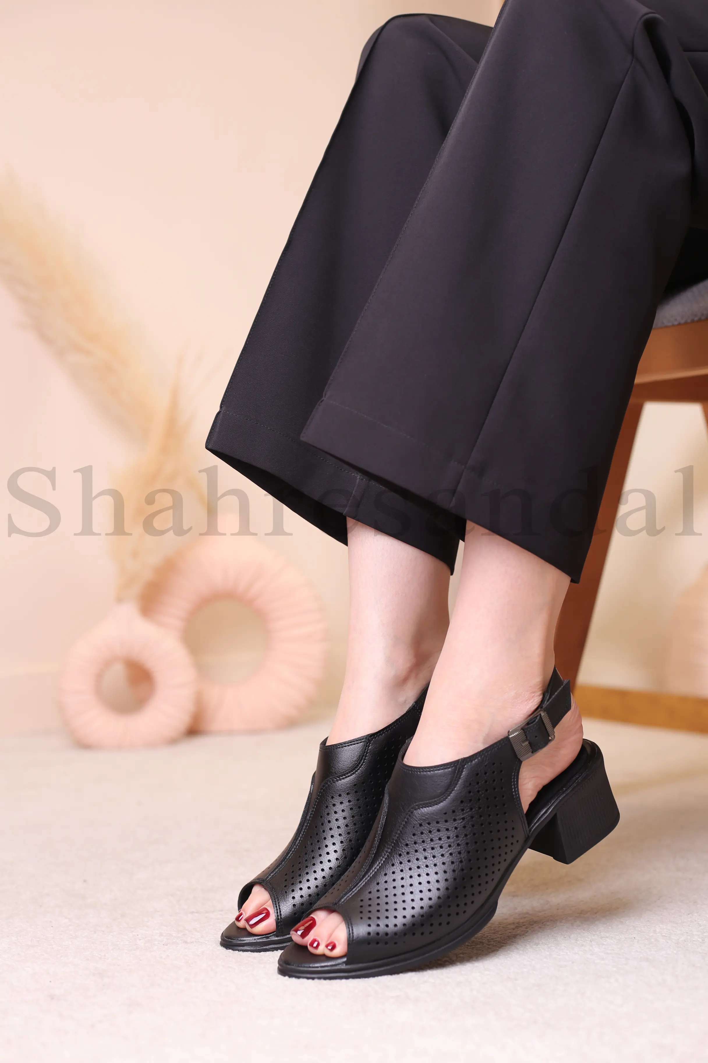 کفش صندل پاشنه دار زنانه پیکسل کد 1352