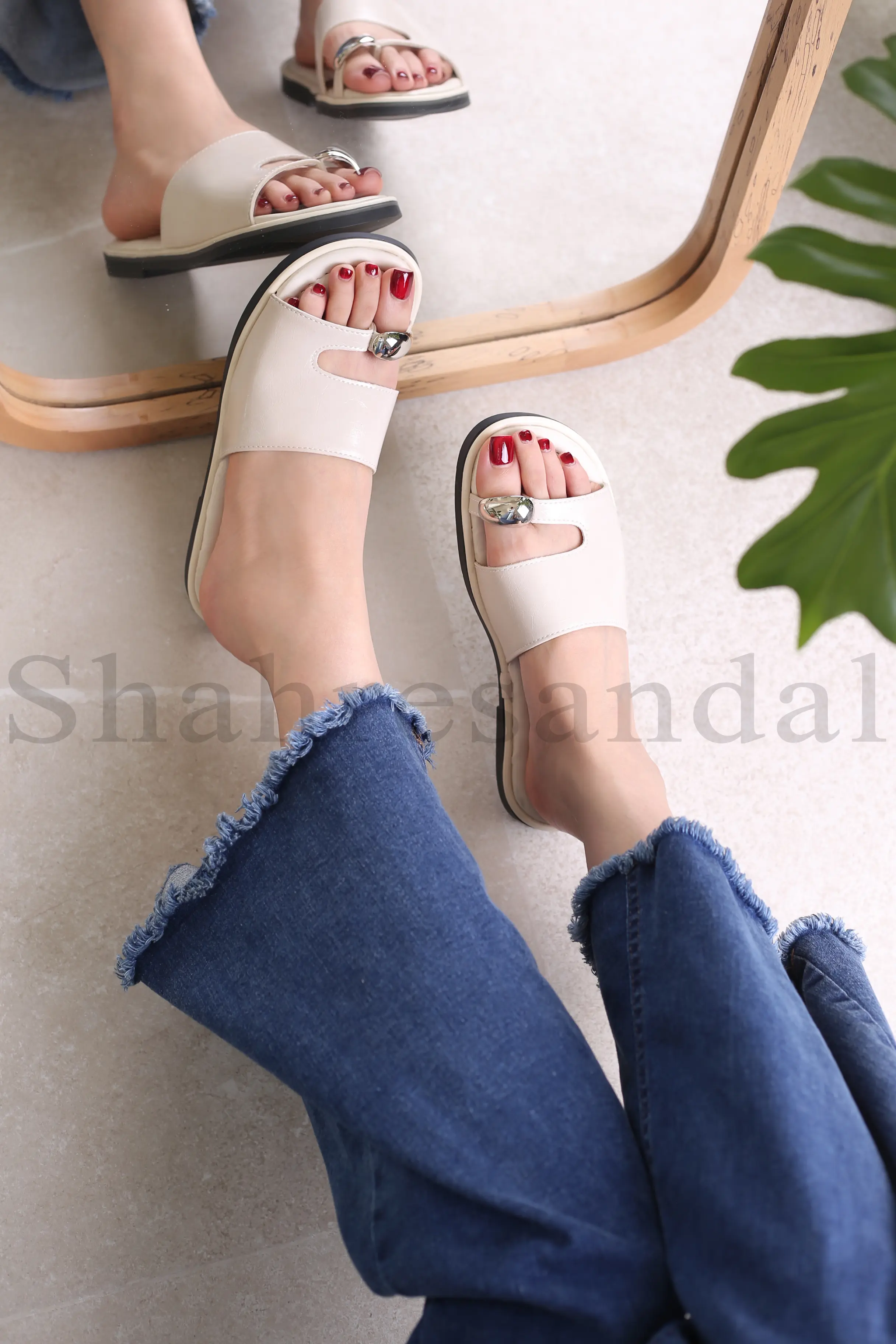 کفش صندل زنانه رستا کد 9081