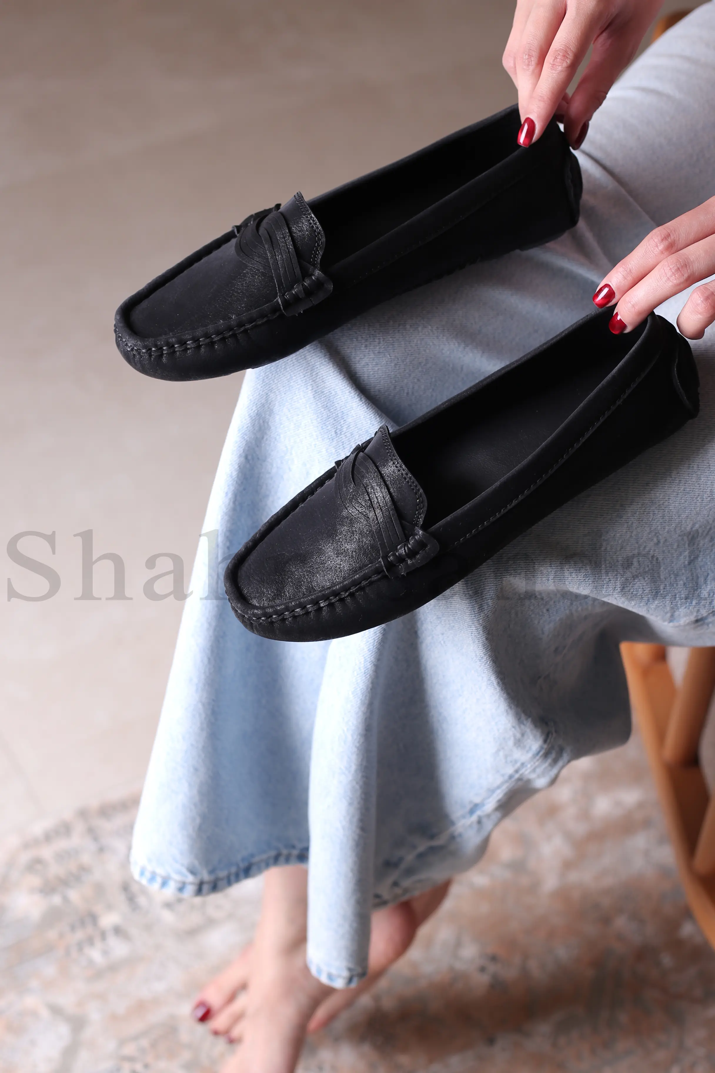 کفش کالج زنانه سلینا کد 8005