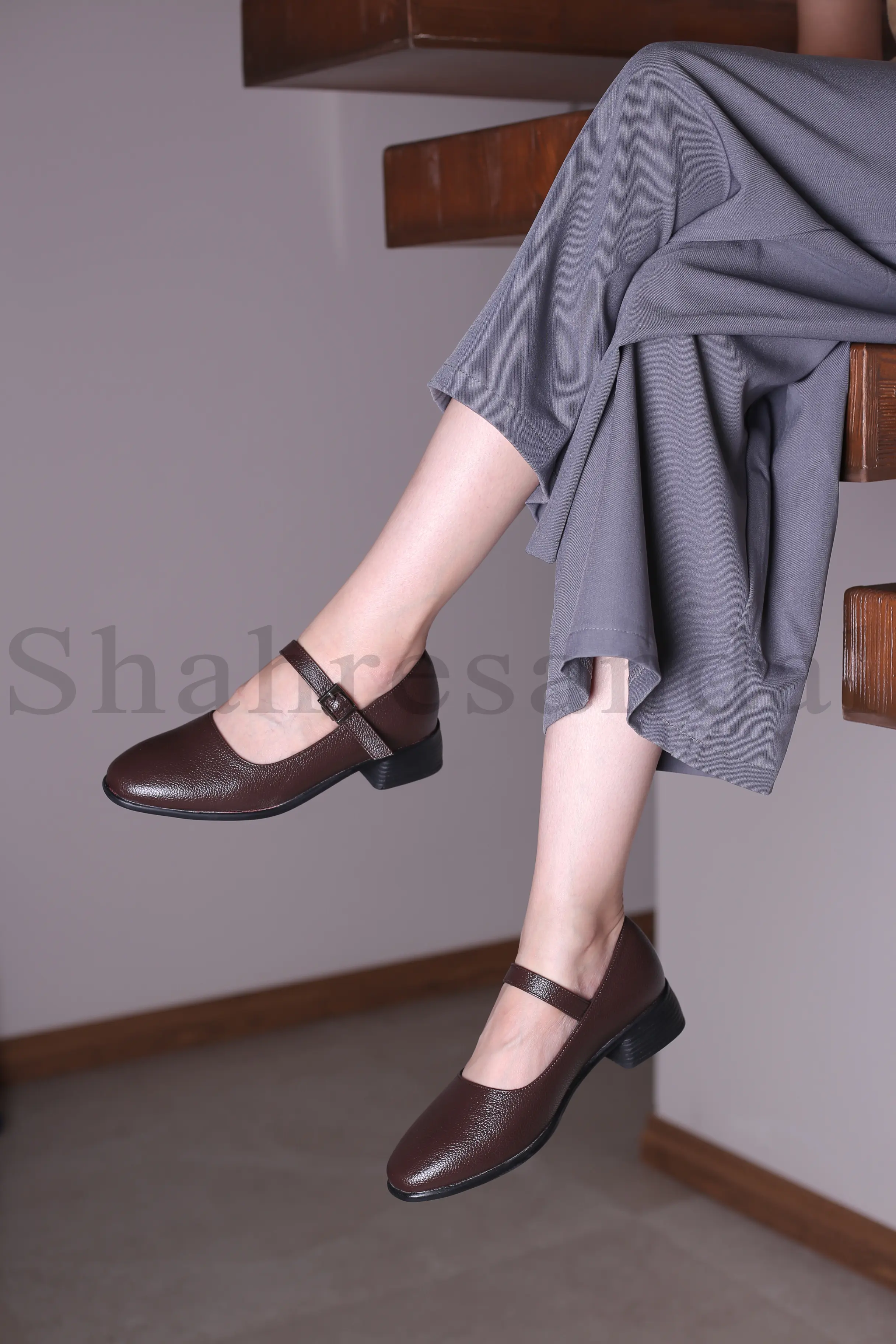 کفش پرسنلی پاشنه دار زنانه ترمه