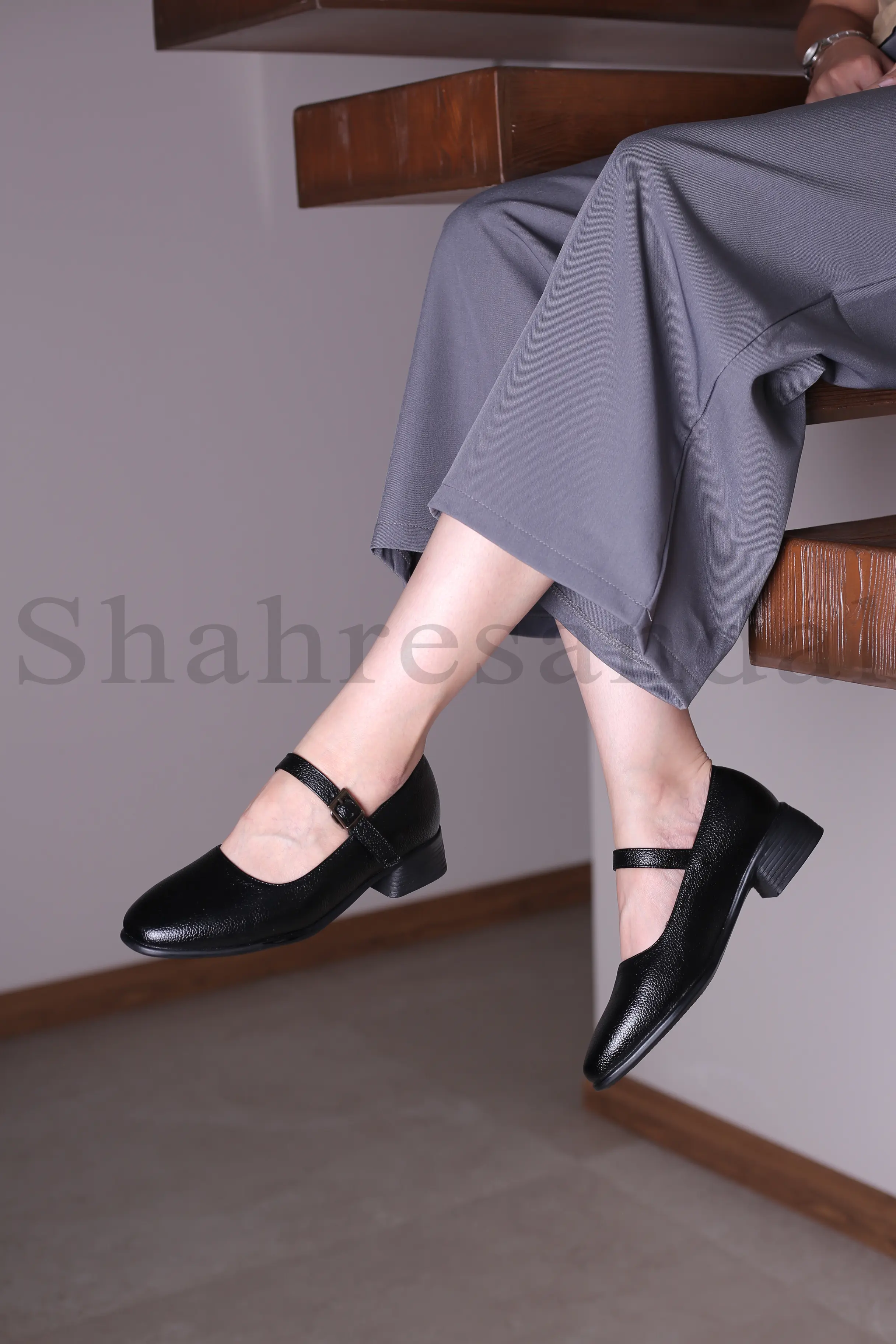 کفش پرسنلی پاشنه دار زنانه ترمه