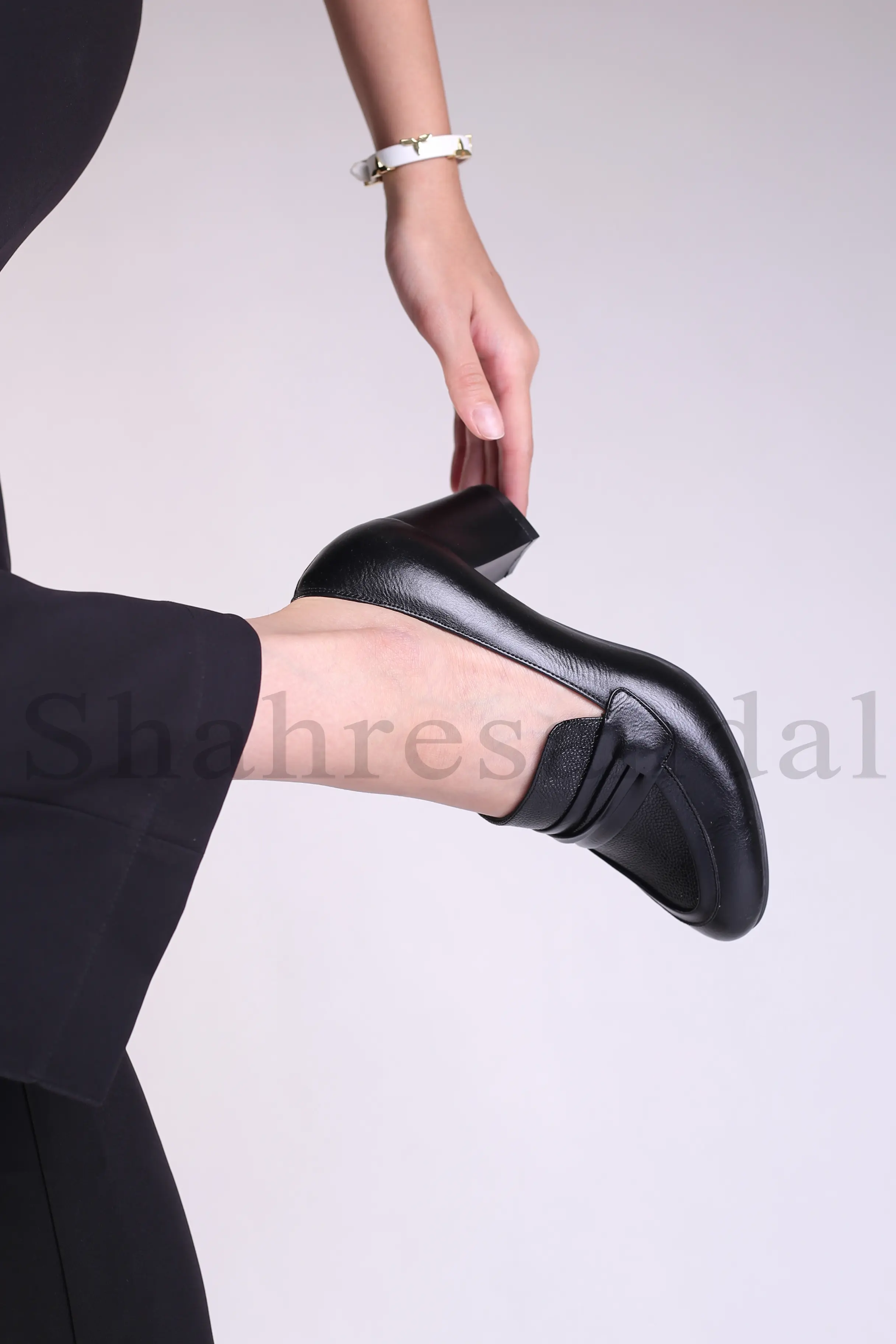کفش پرسنلی پاشنه دار زنانه کد 545