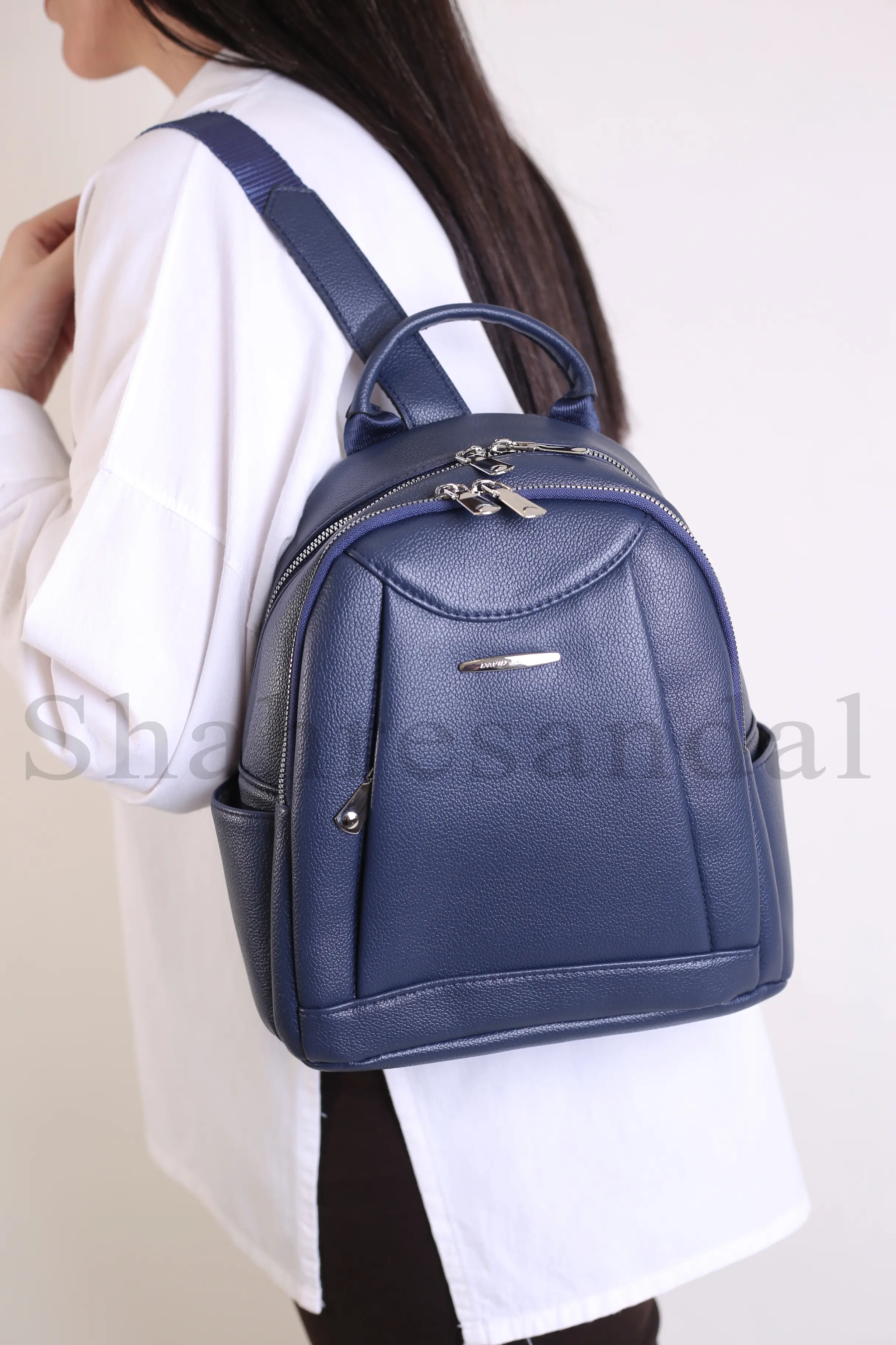 کیف کوله زنانه چرم کد 128