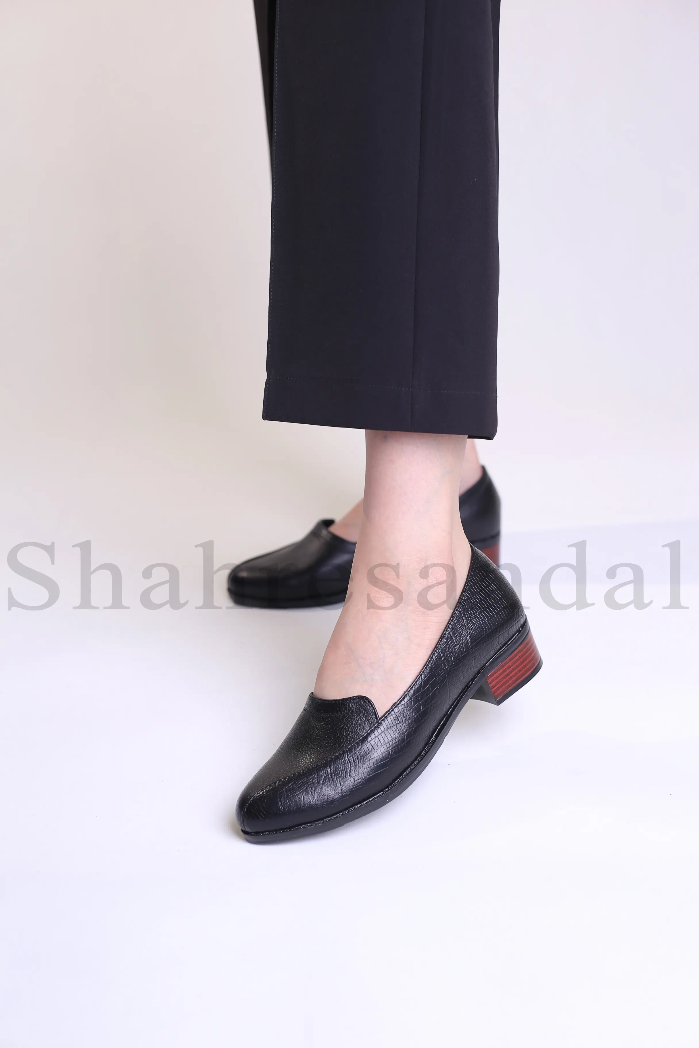 کفش پرسنلی پاشنه دار زنانه شمیم