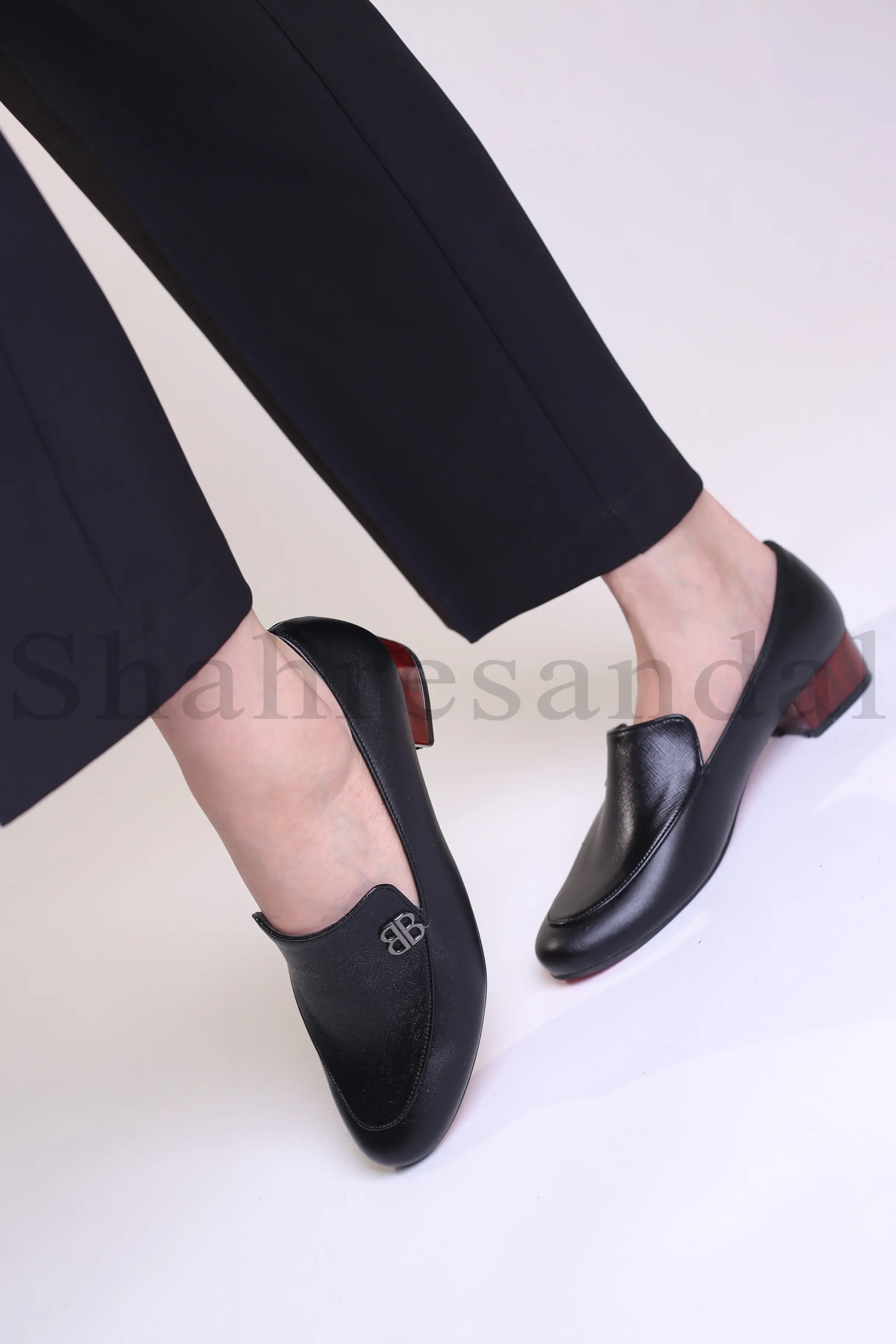 کفش پرسنلی پاشنه دار زنانه کد 335