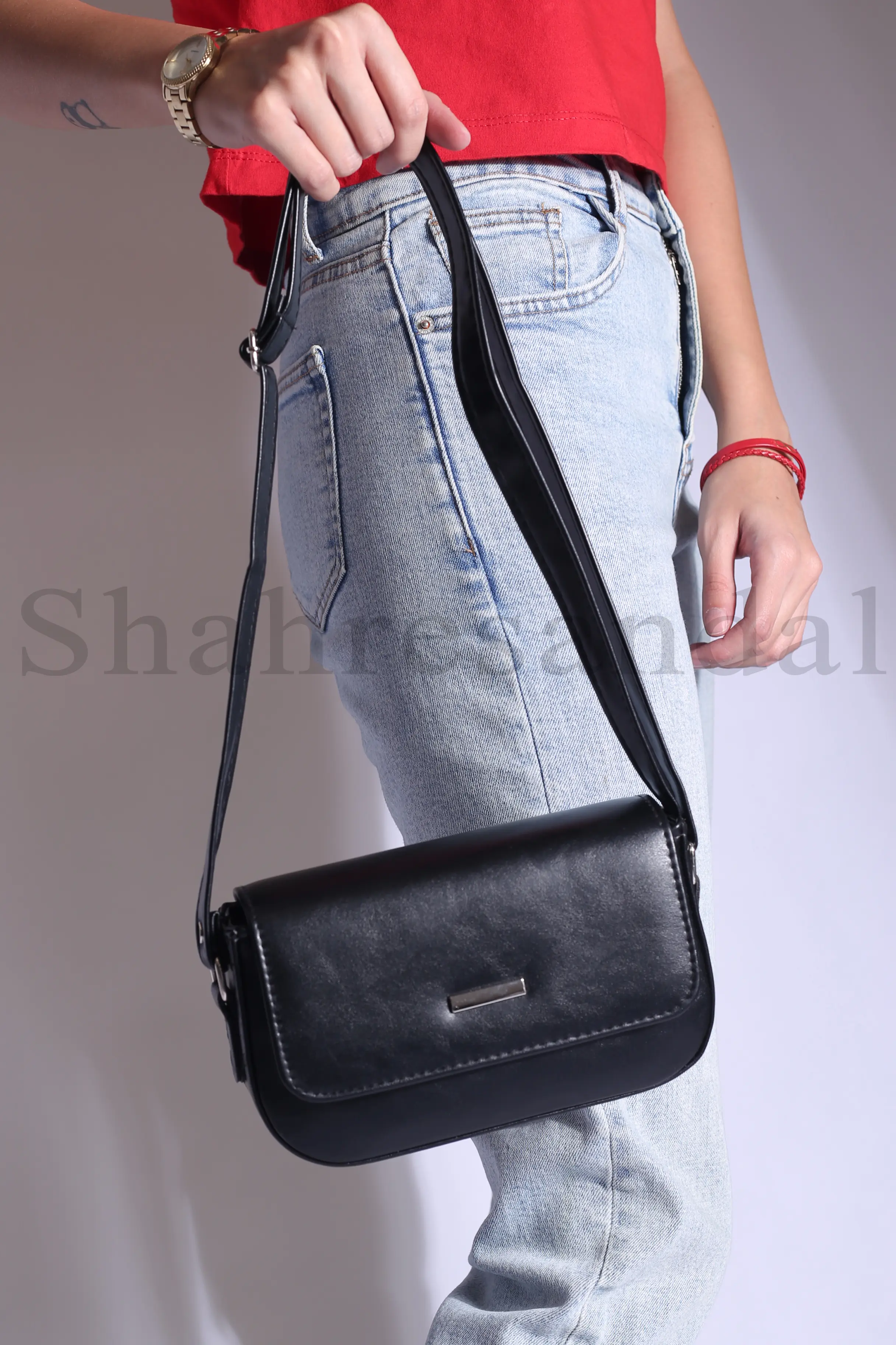 کیف دوشی زنانه کد 3508