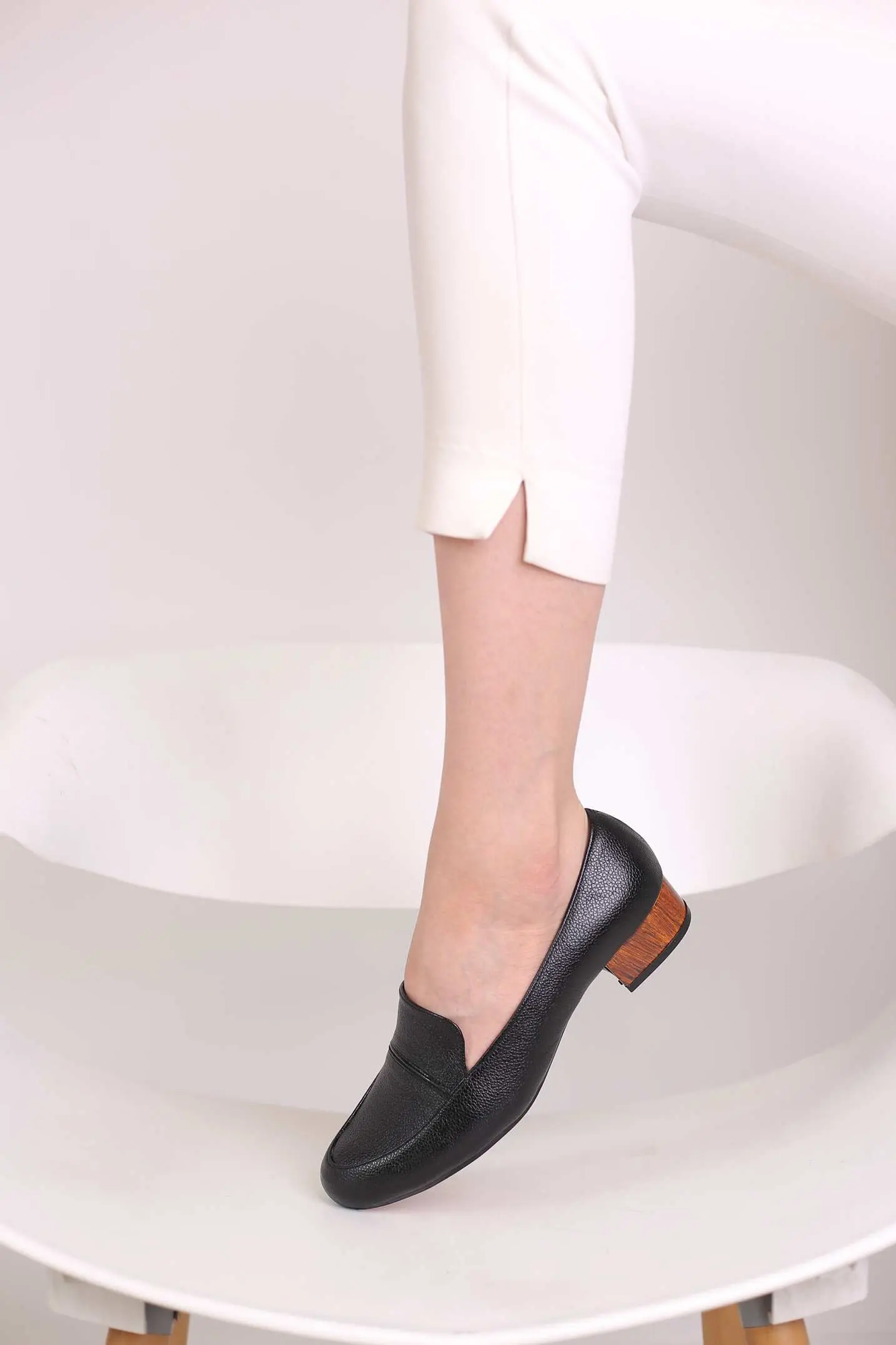 کفش پرسنلی پاشنه دار زنانه کد 360
