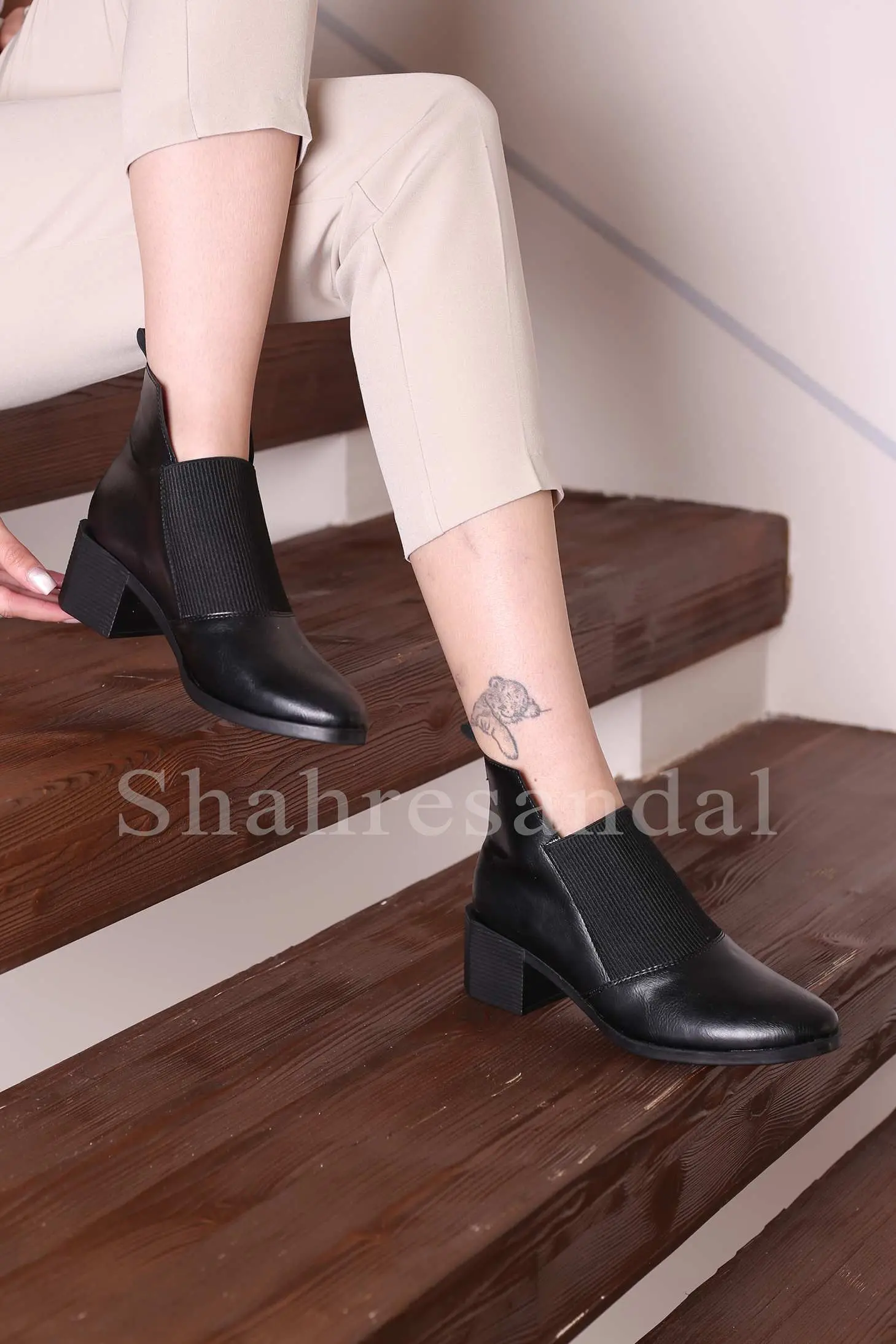 بوت پاشنه دار زنانه سیلا کد 1158