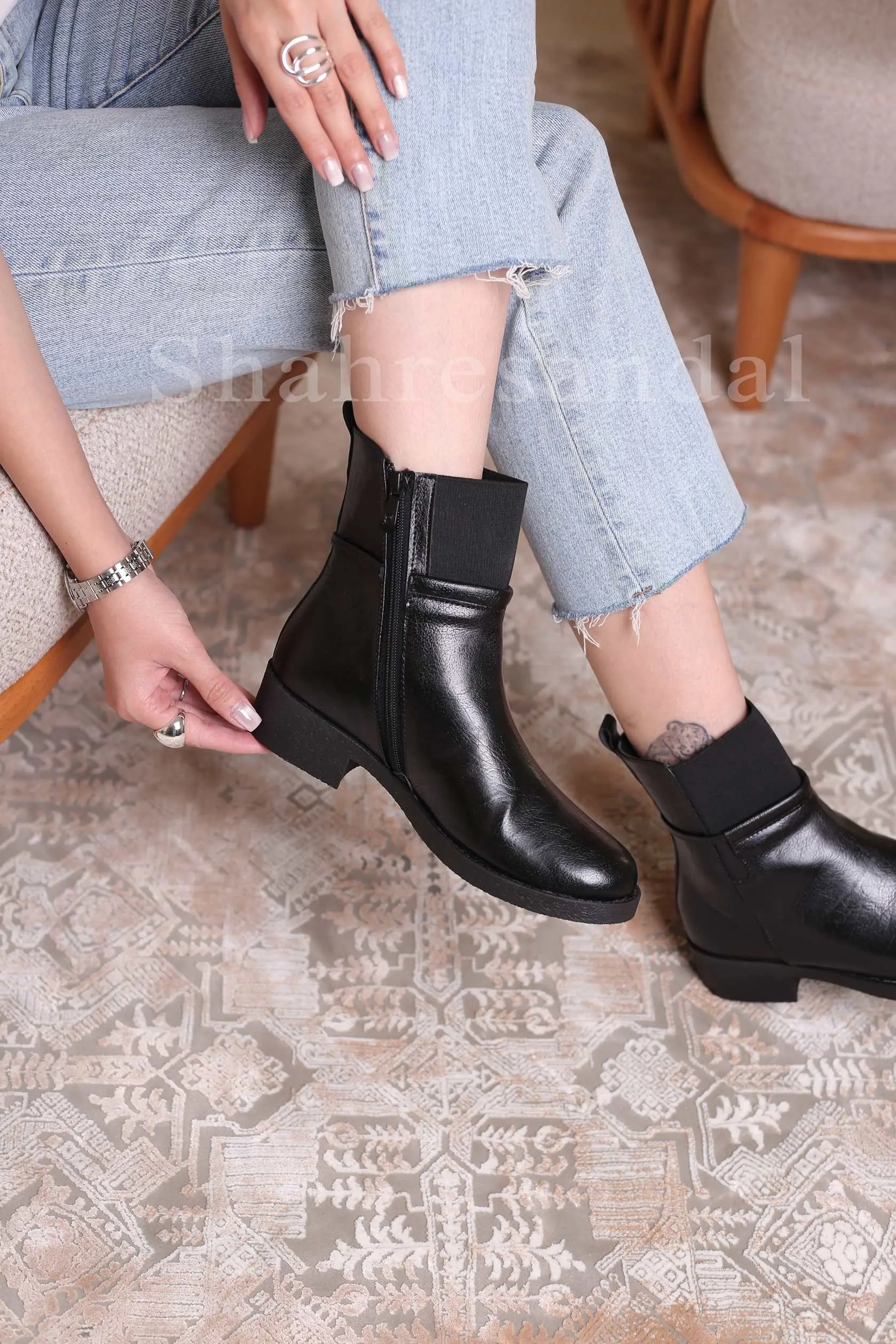 نیم بوت زنانه بینگو