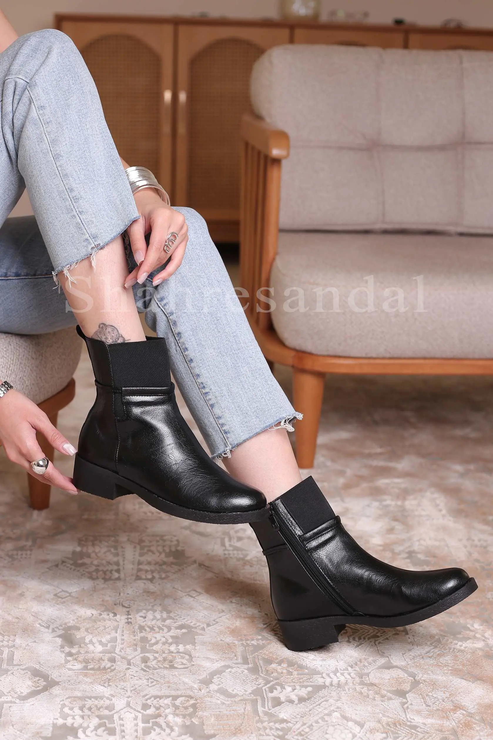 نیم بوت زنانه بینگو