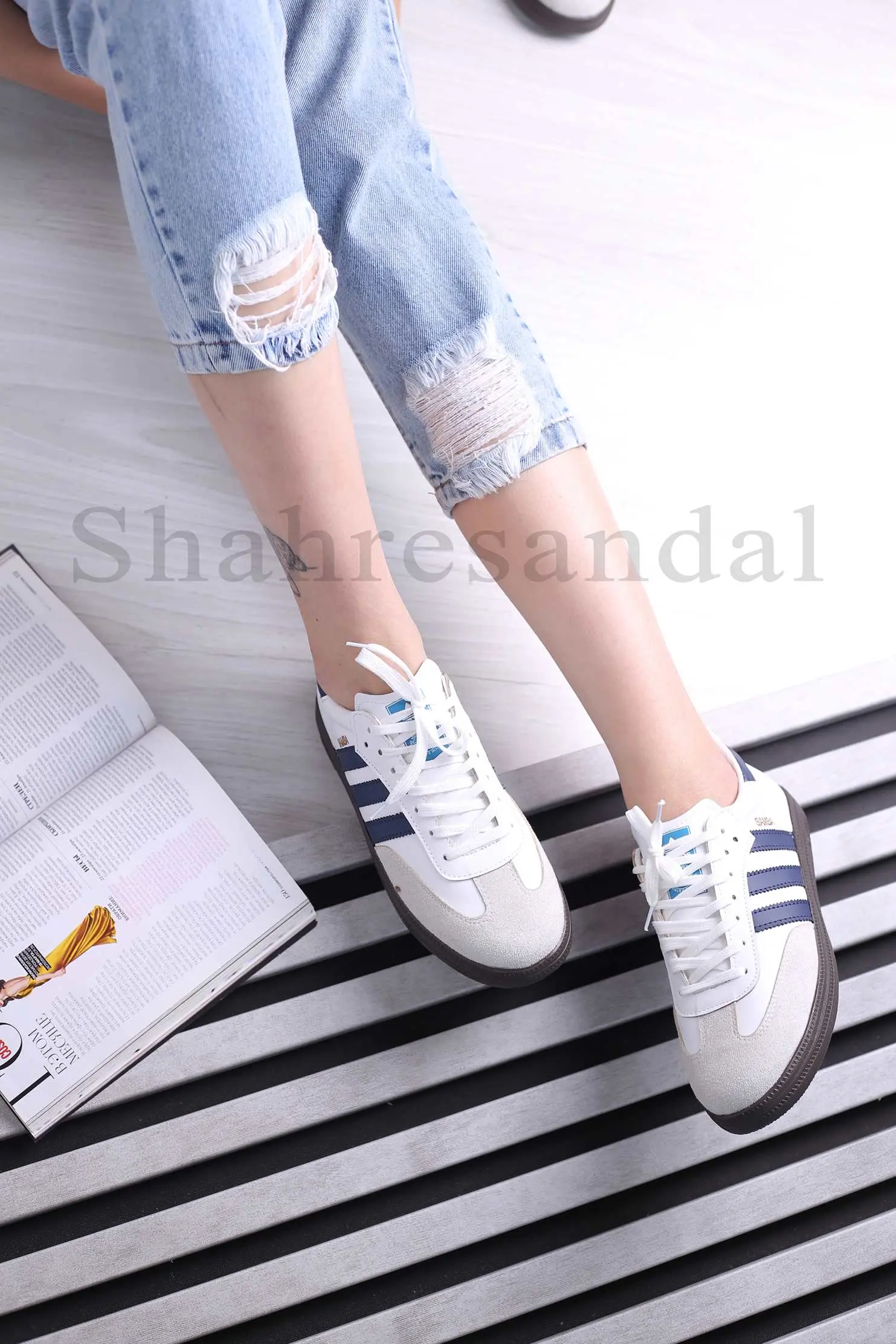 کفش اسپرت زنانه سامبا کد 6020