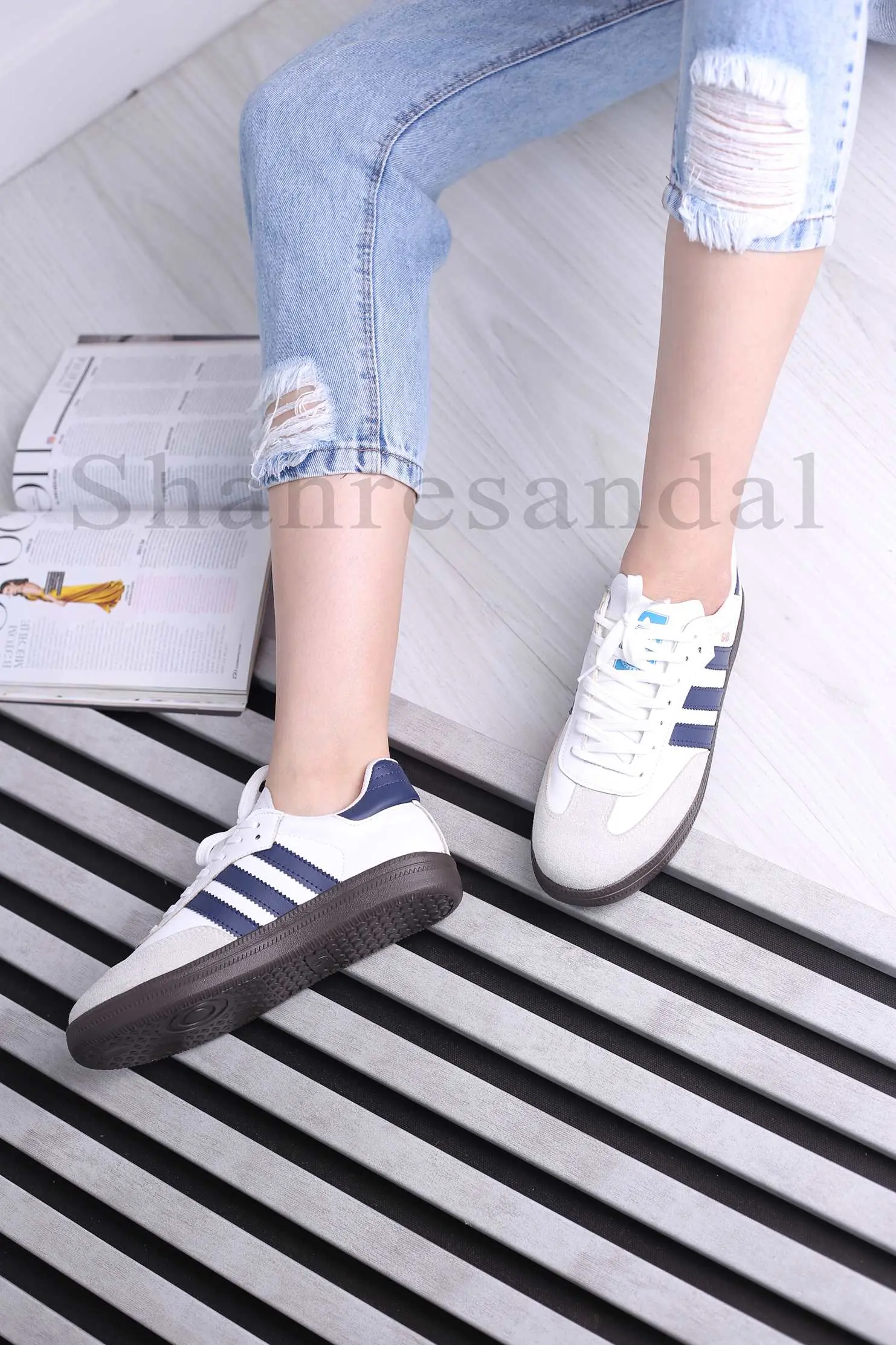 کفش اسپرت زنانه سامبا کد 6020