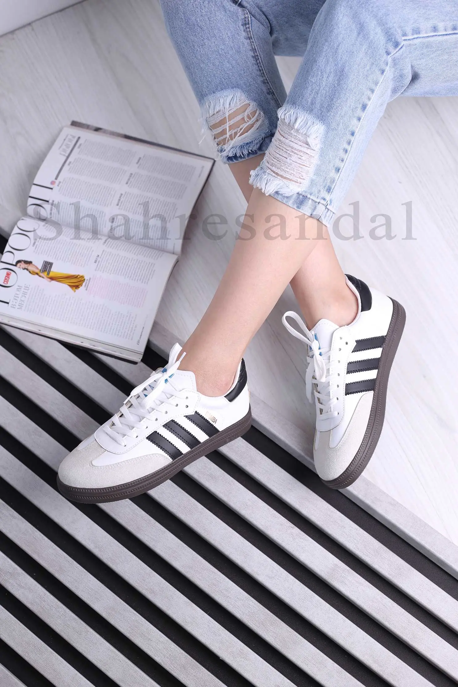 کفش اسپرت زنانه سامبا کد 6020