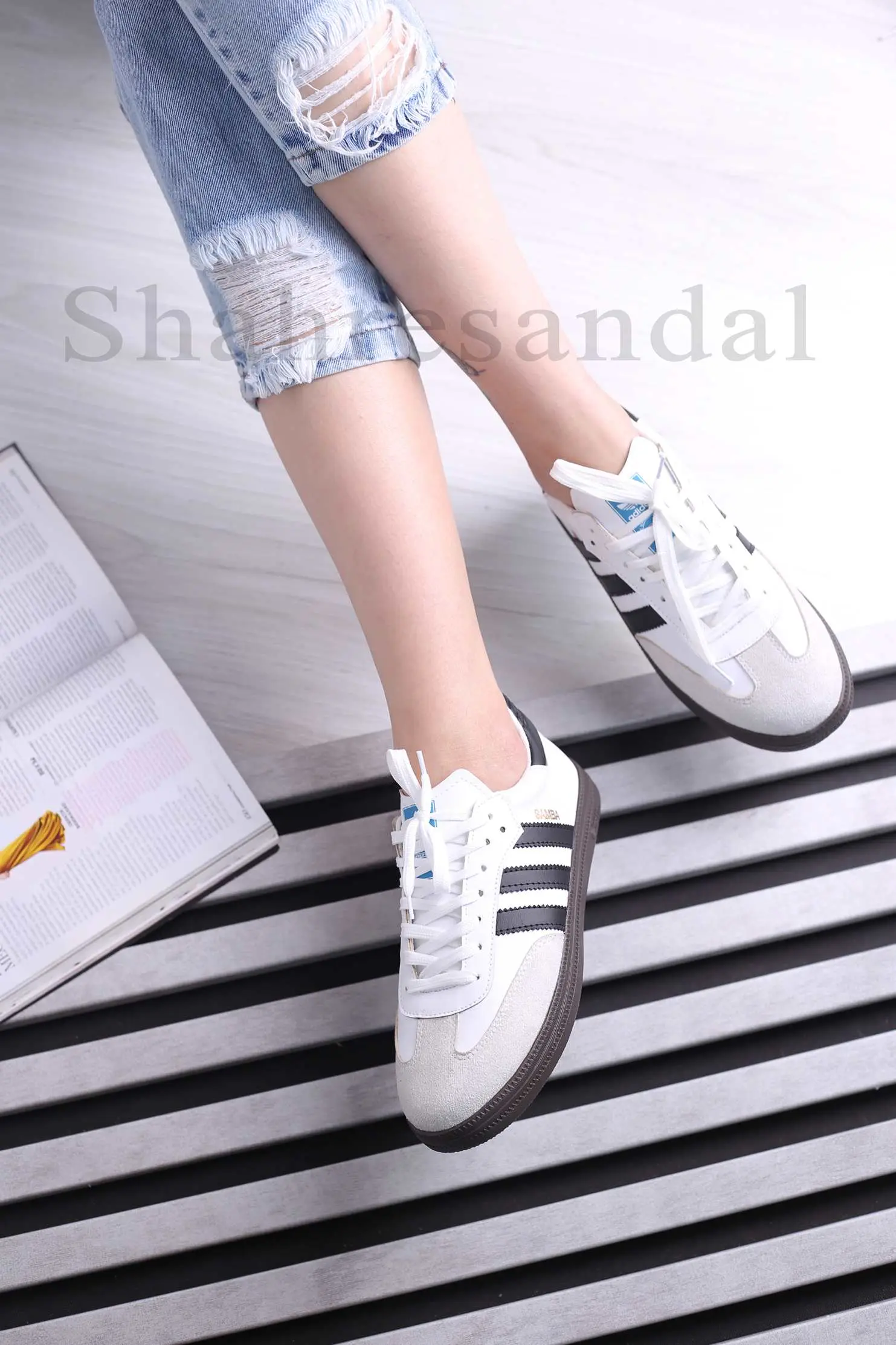 کفش اسپرت زنانه سامبا کد 6020