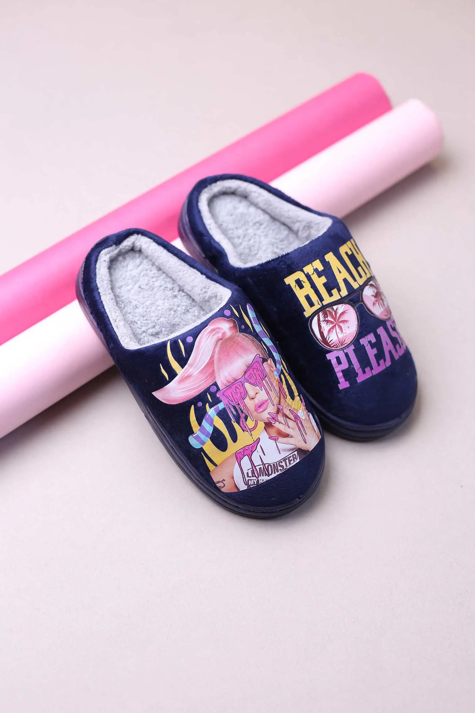 پاپوش کفشی بچه گانه باربی