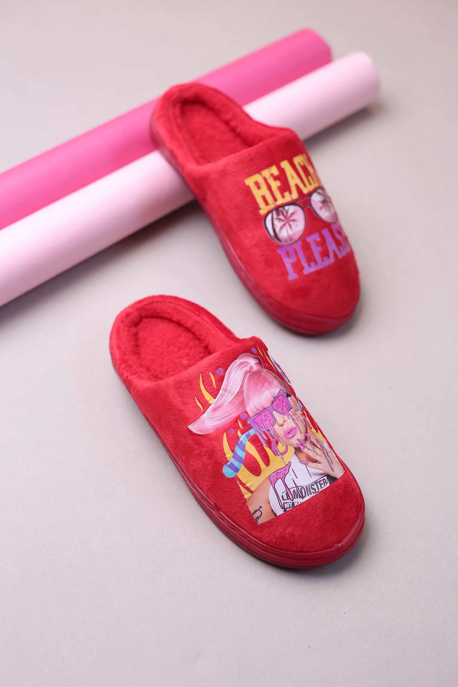 پاپوش کفشی بچه گانه باربی