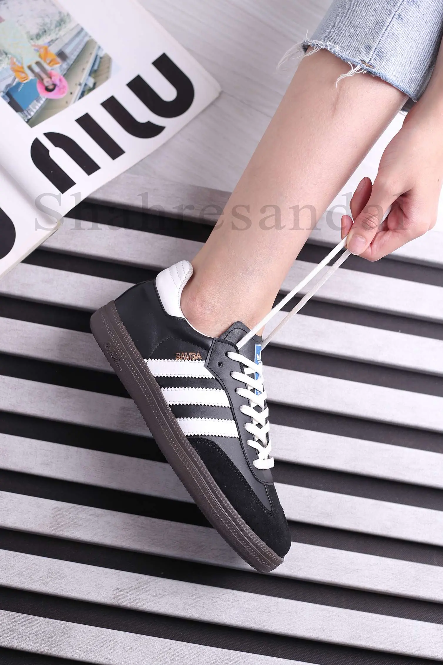 کفش اسپرت زنانه سامبا کد 6020