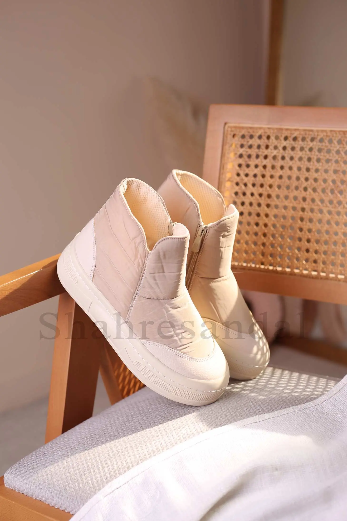 نیم بوت شمعی زنانه کد 4003