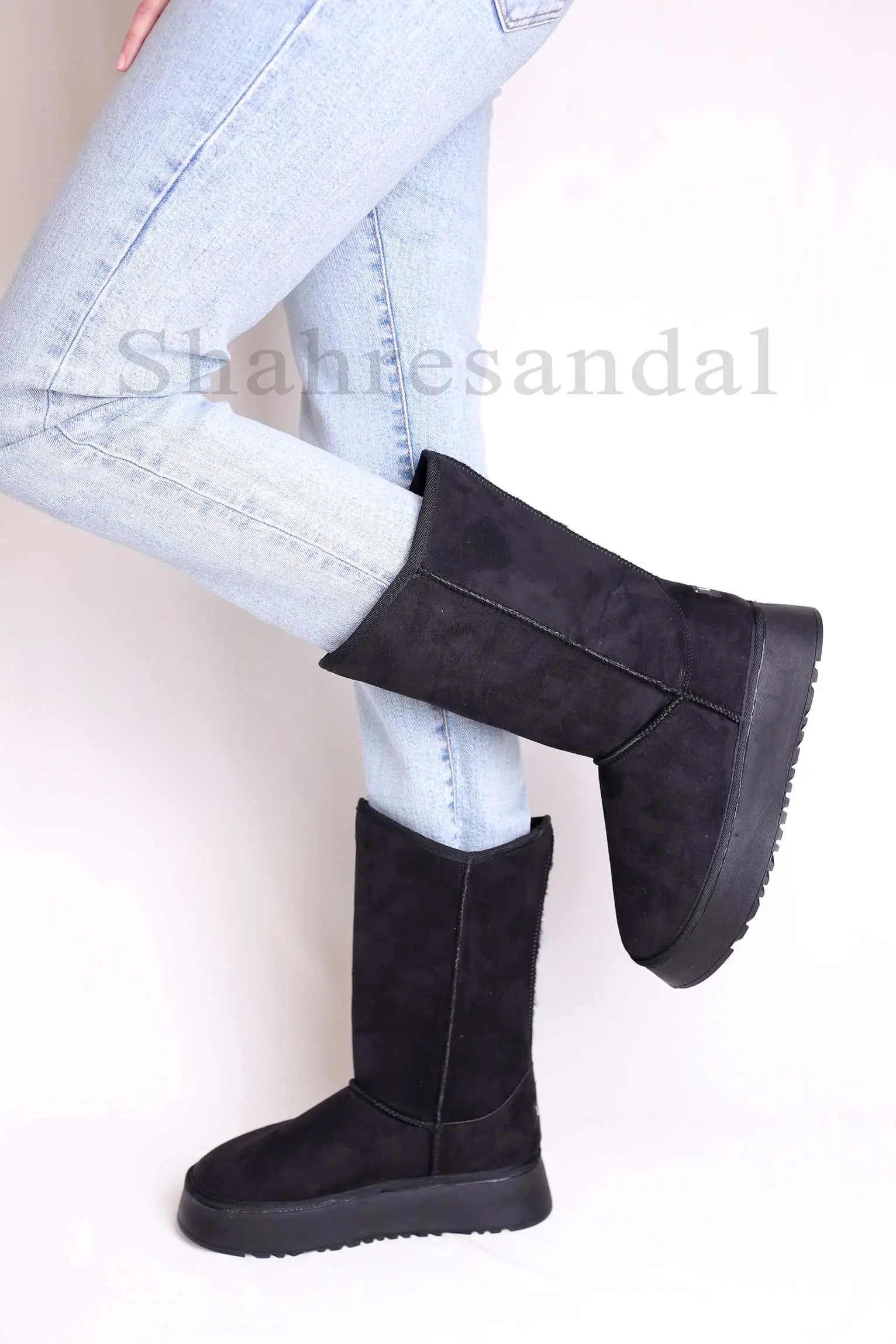 بوت زنانه آگ ساق بلند 1161