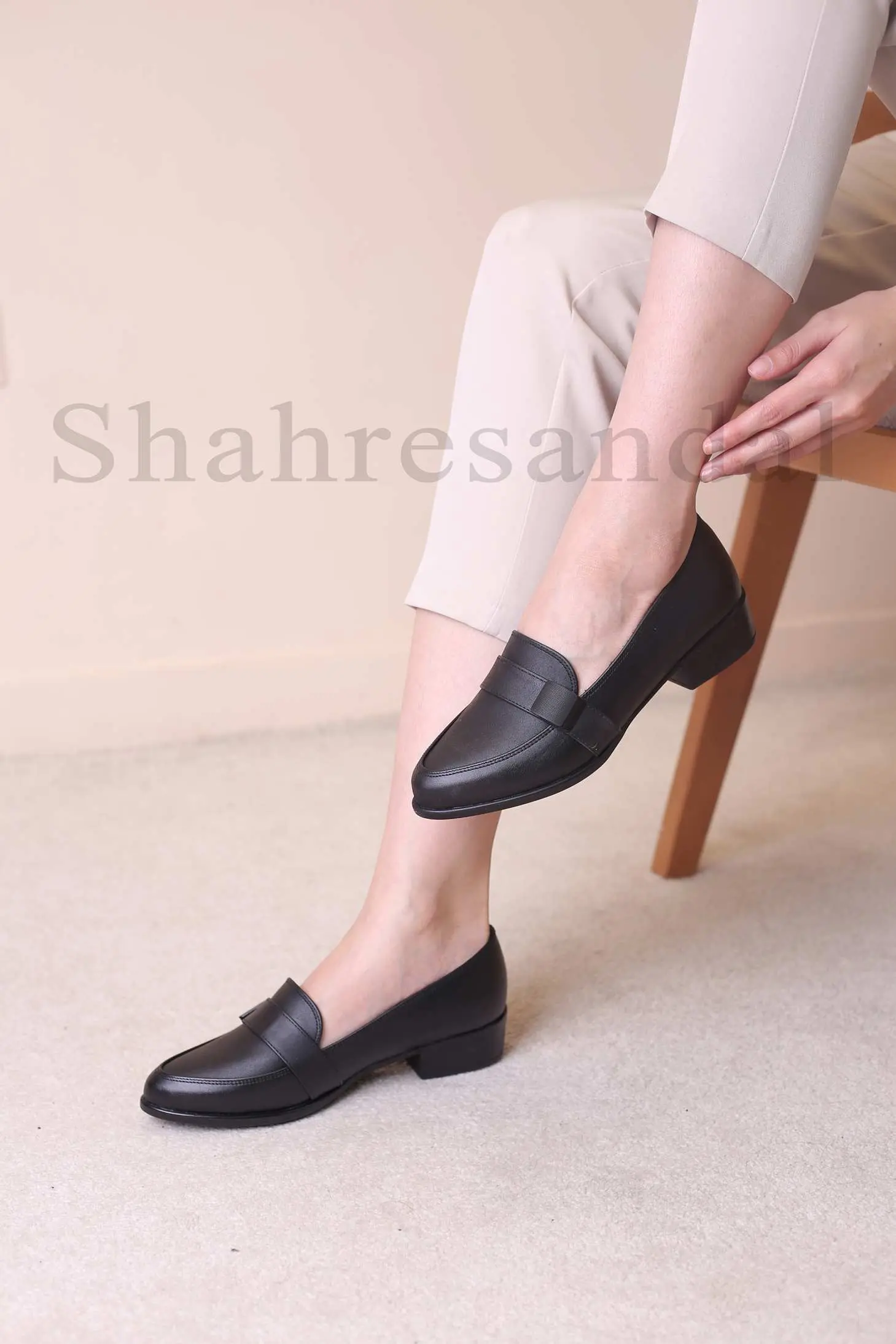 کفش پرسنلی پاشنه دار زنانه ملینا