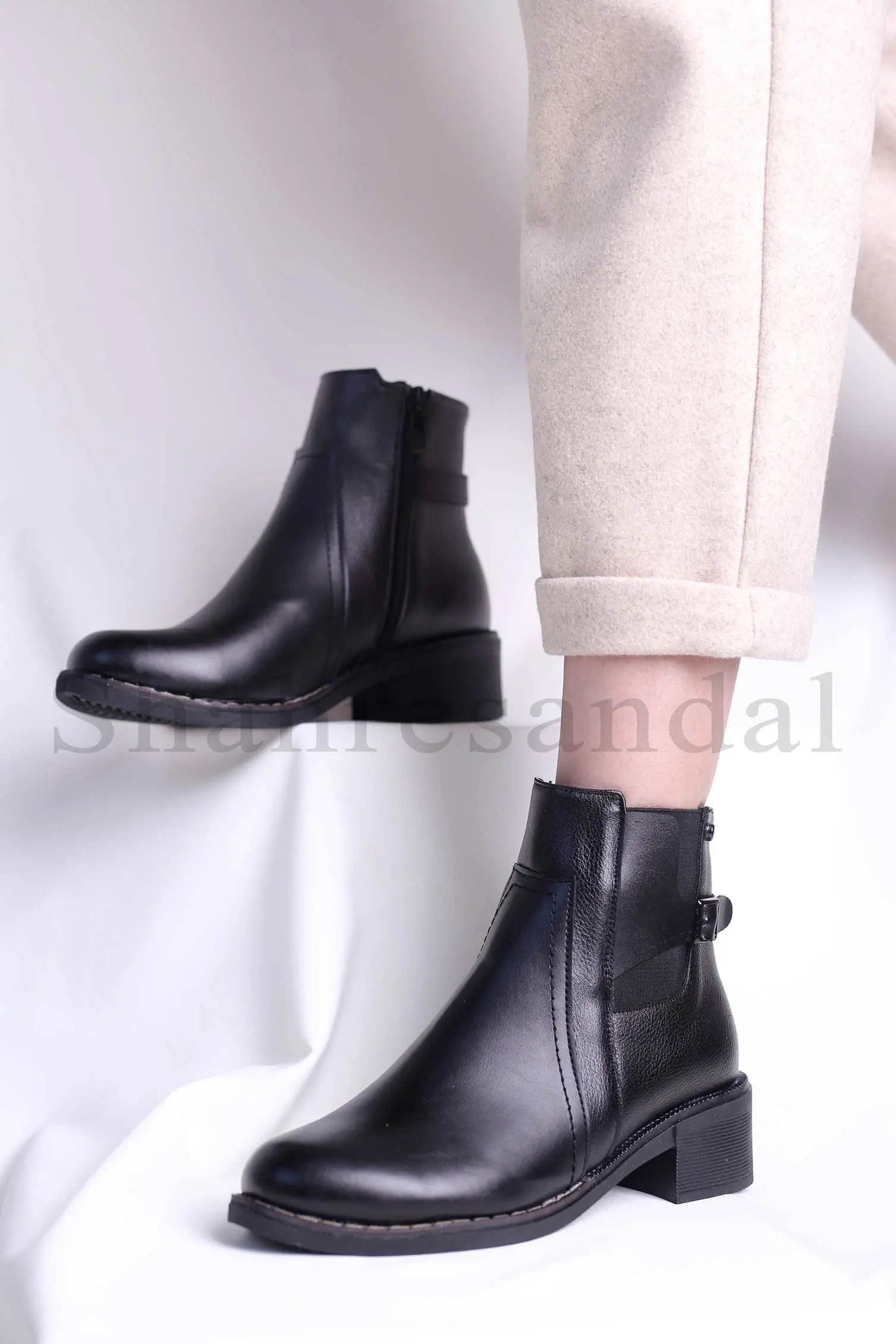 بوت پاشنه دار زنانه نهال