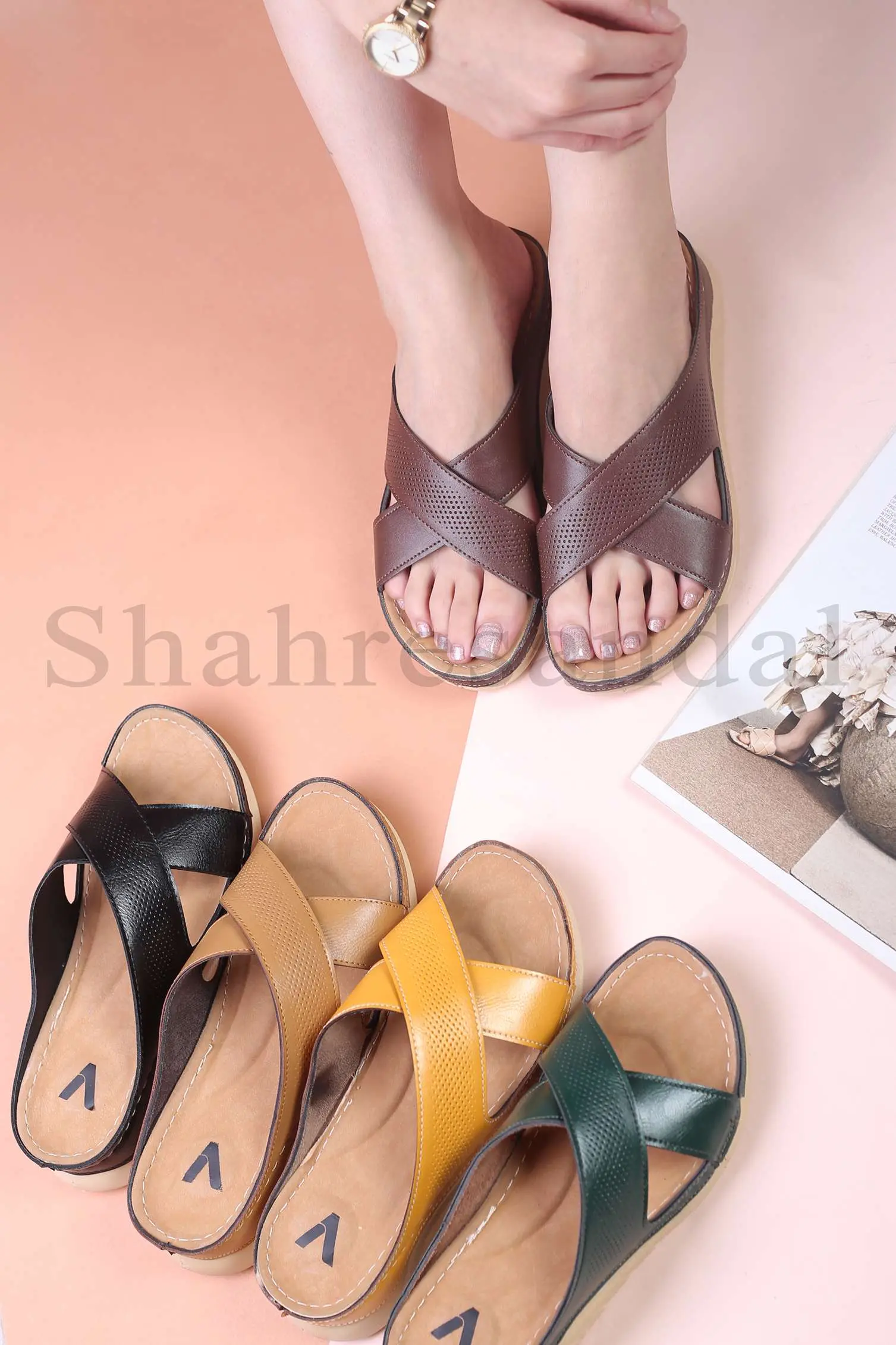 کفش صندل روفرشی زنانه دیانا