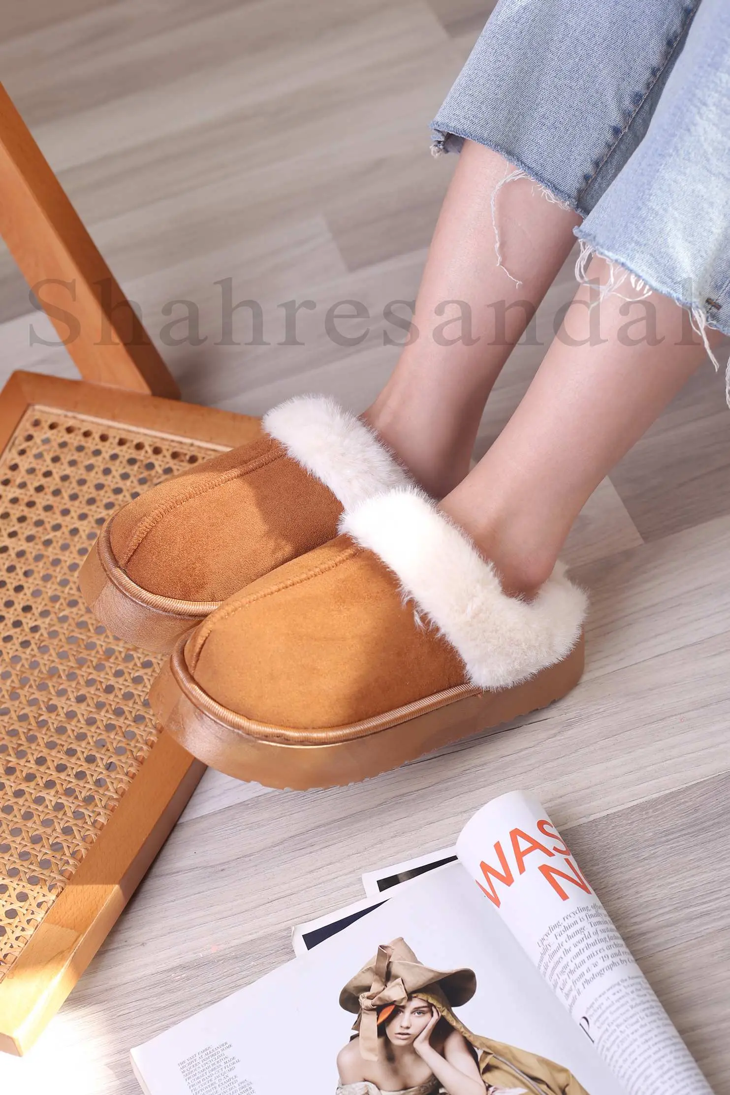 اسلیپر روفرشی زنانه کد 2509