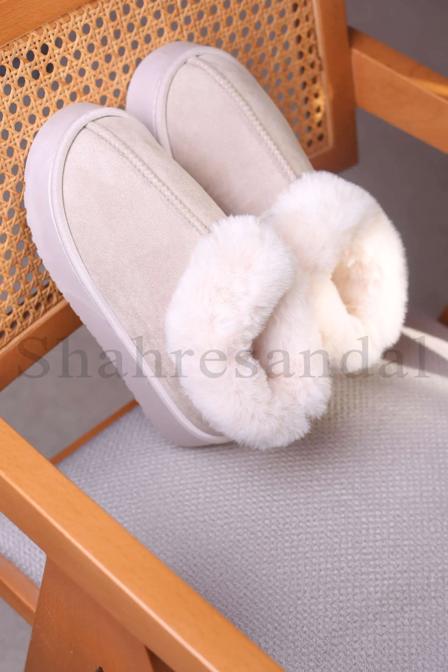 اسلیپر روفرشی ساق دار زنانه کد 2508