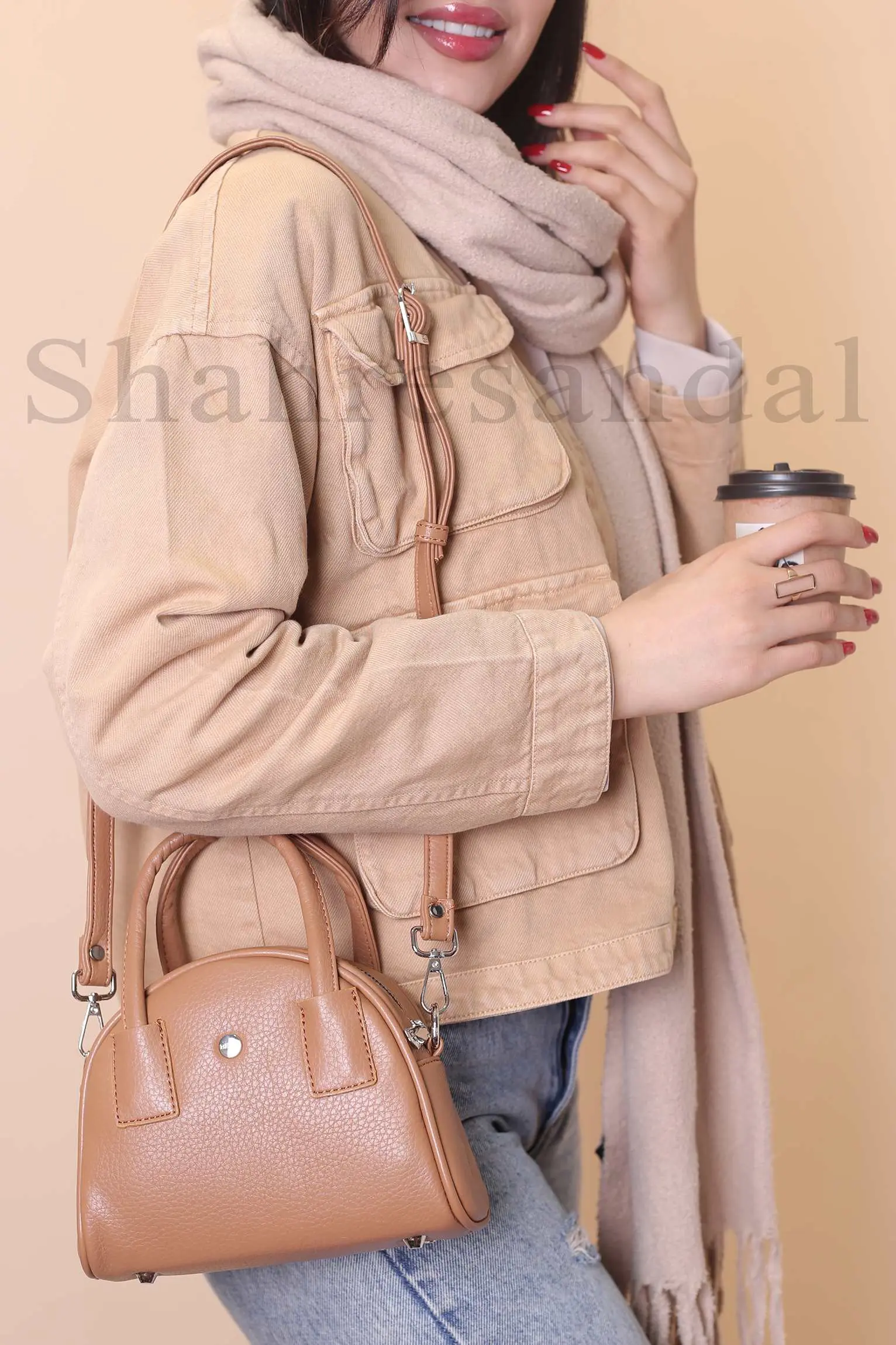 کیف دوشی زنانه کد 617