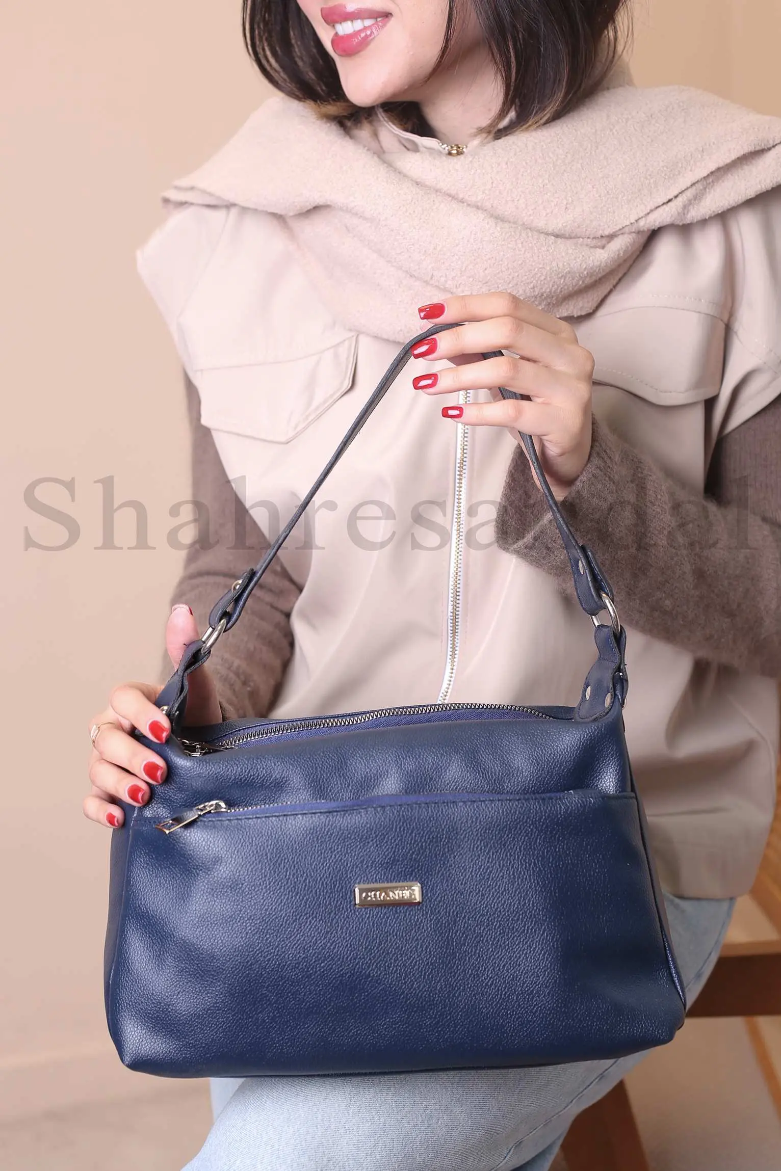 کیف دوشی زنانه کد 447