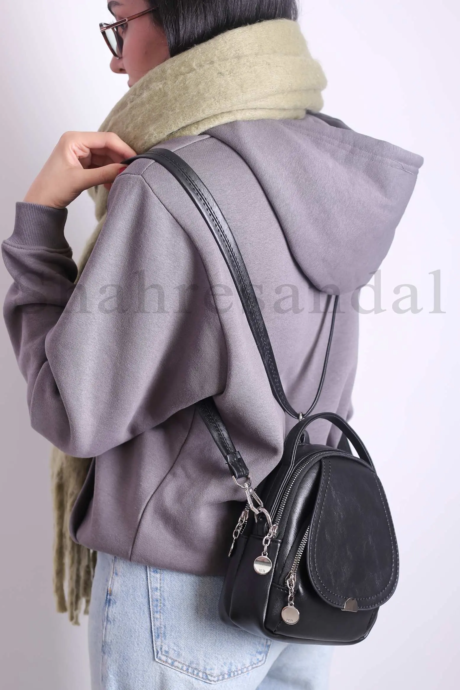 کیف دوشی زنانه کد 619