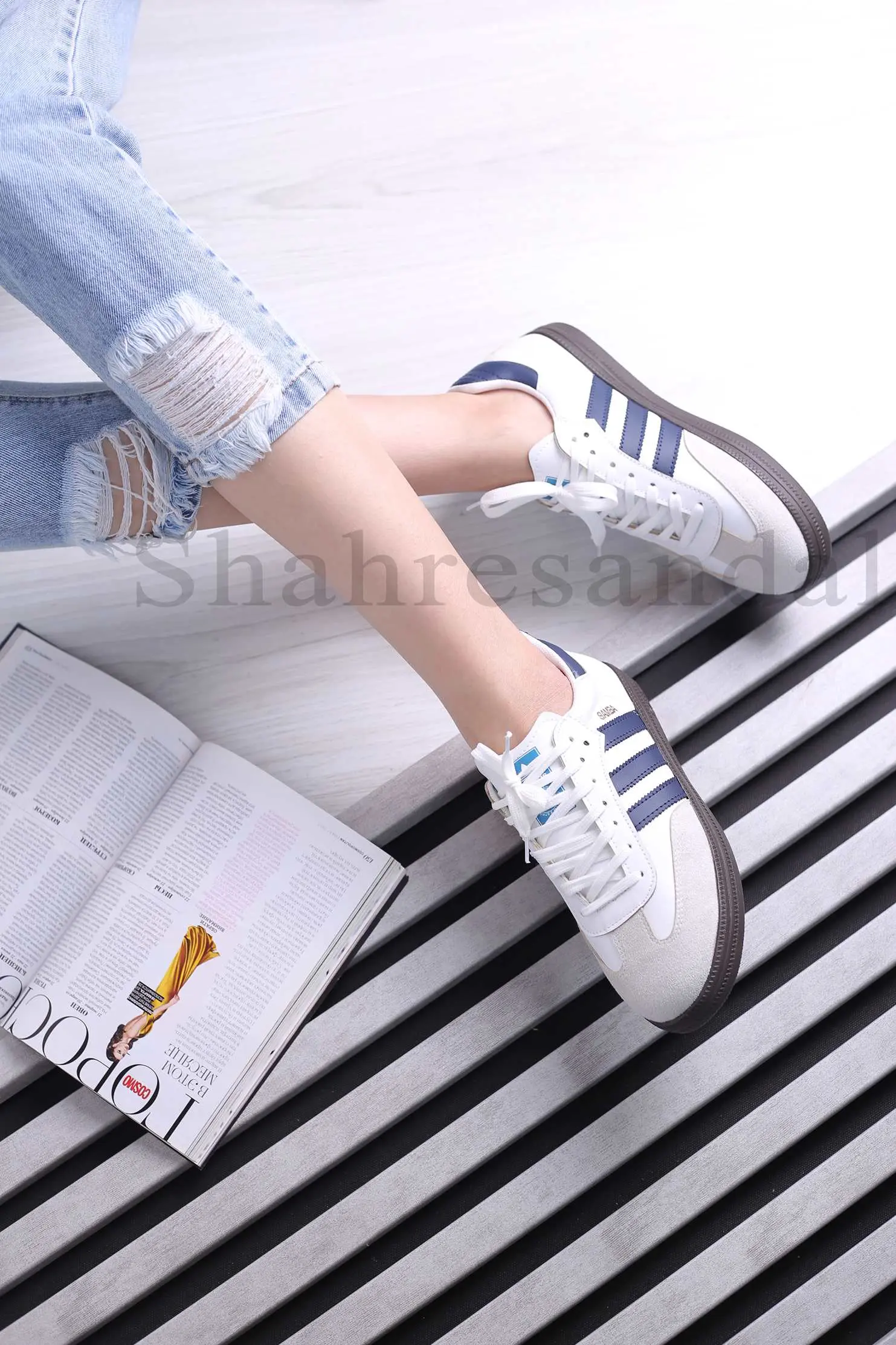 کفش اسپرت زنانه سامبا کد 6020