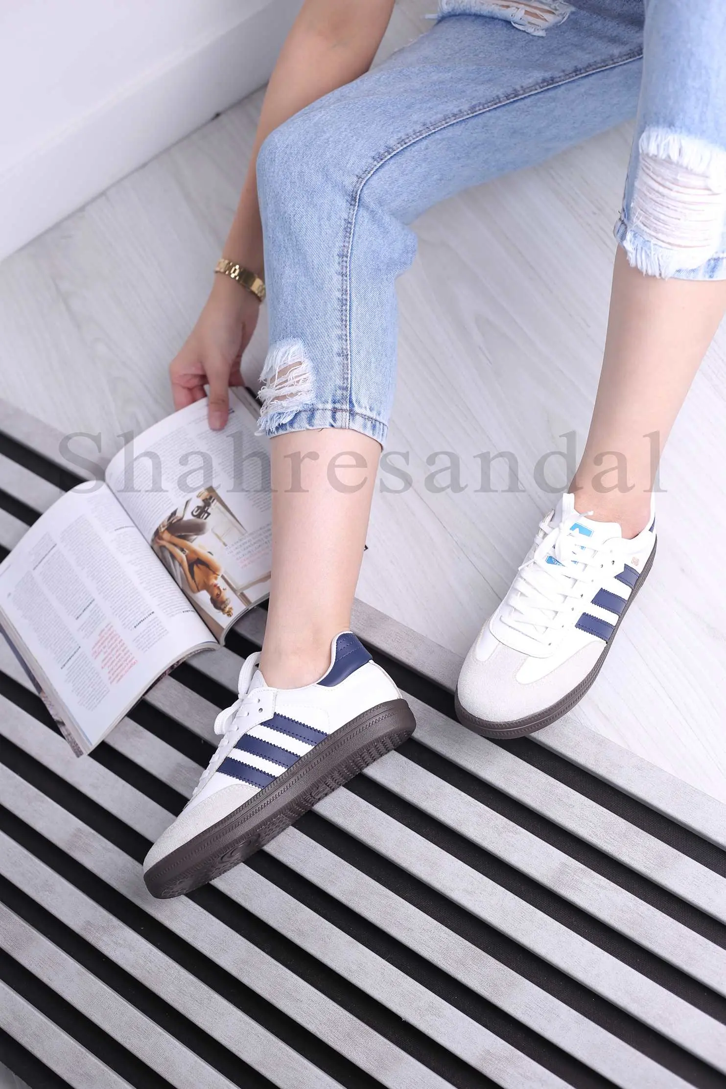 کفش اسپرت زنانه سامبا کد 6020