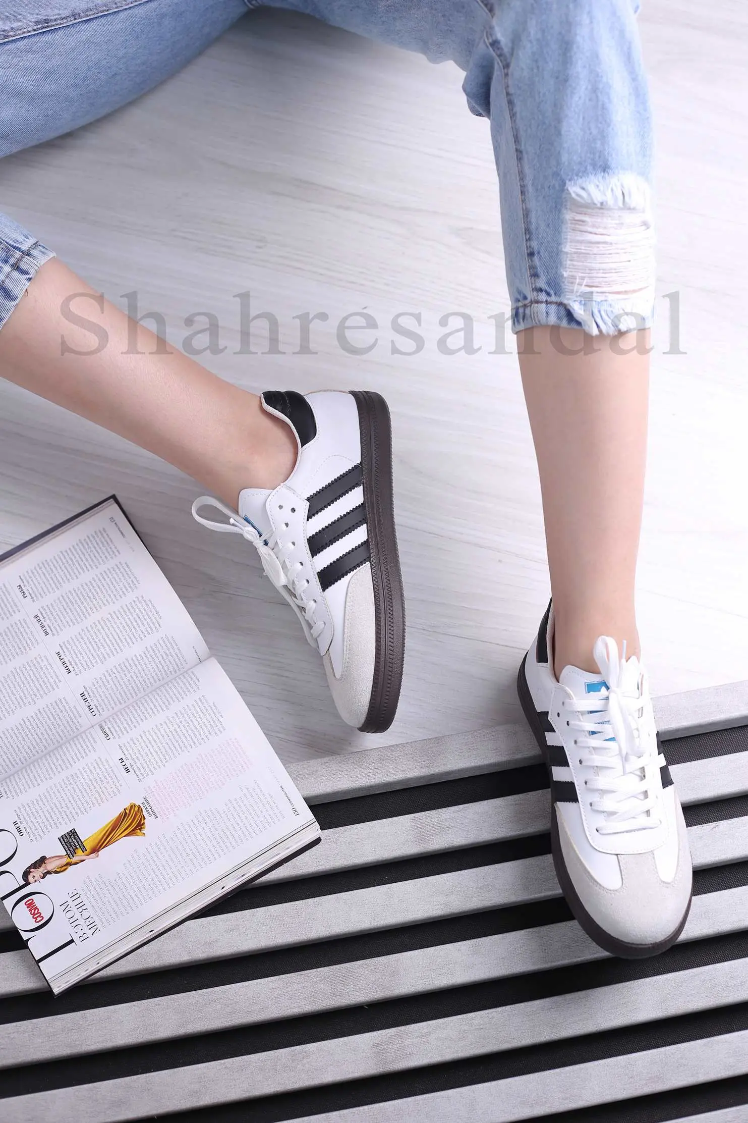 کفش اسپرت زنانه سامبا کد 6020