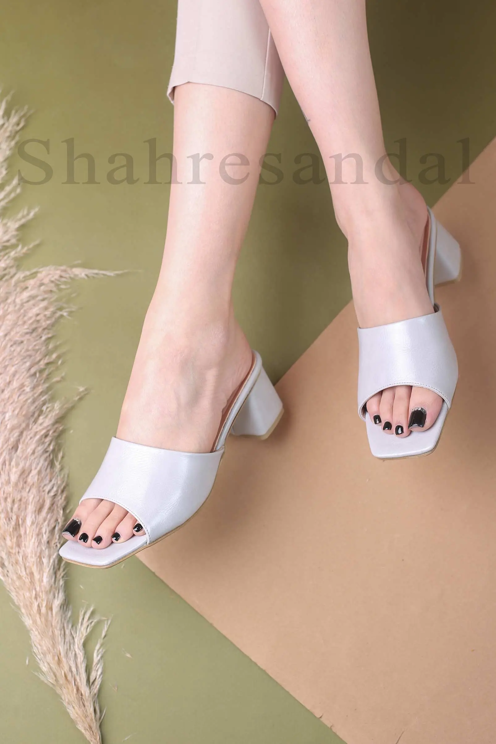 کفش صندل پاشنه دار زنانه کد 603