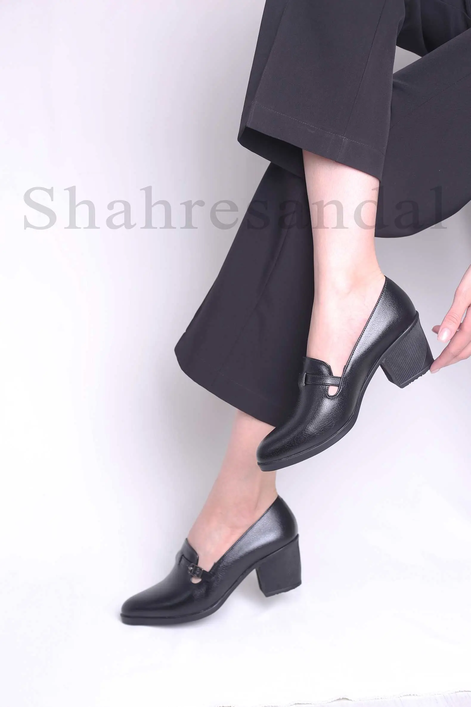 کفش پرسنلی پاشنه دار یاسمن