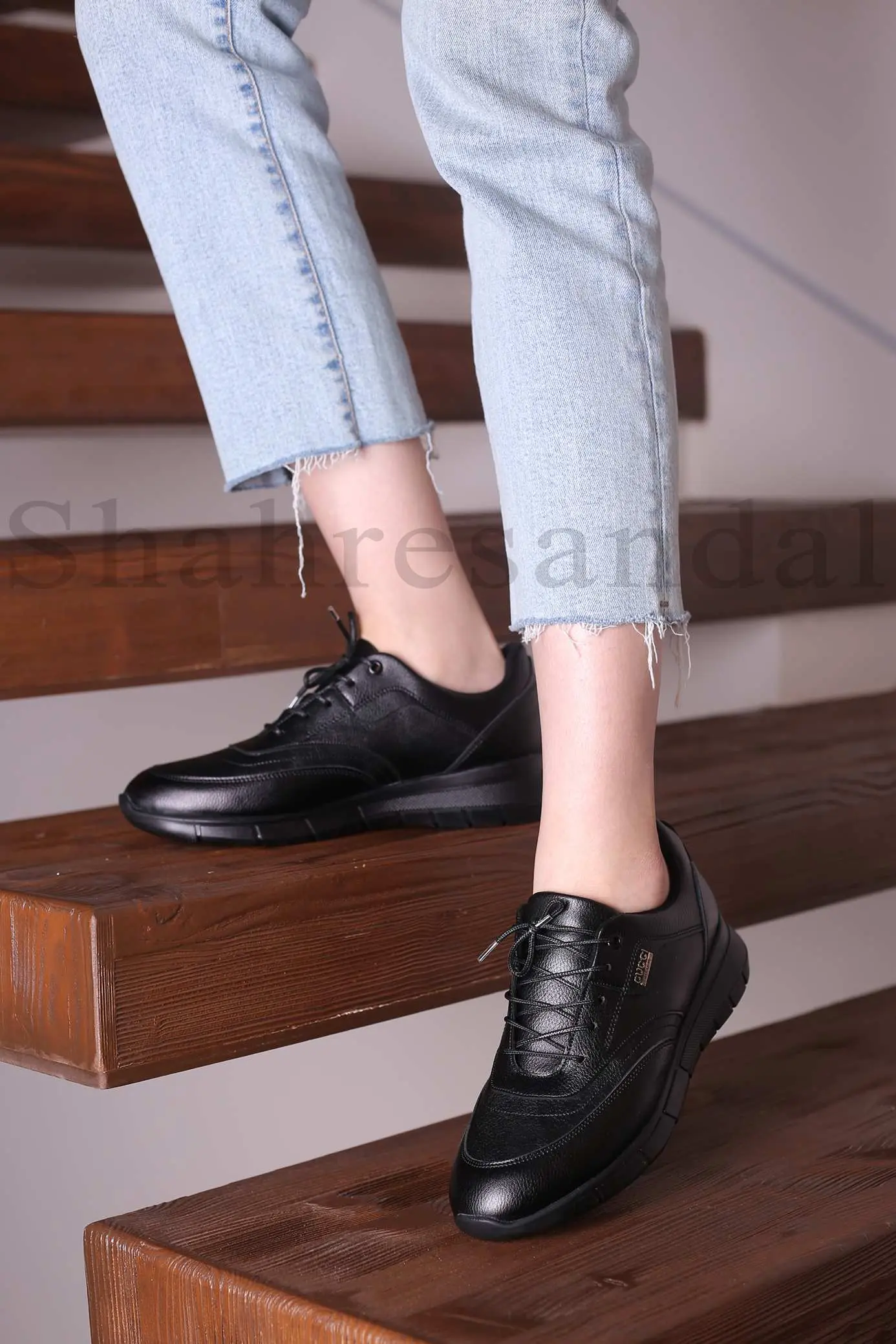 کفش پرسنلی بندی زنانه بوستون