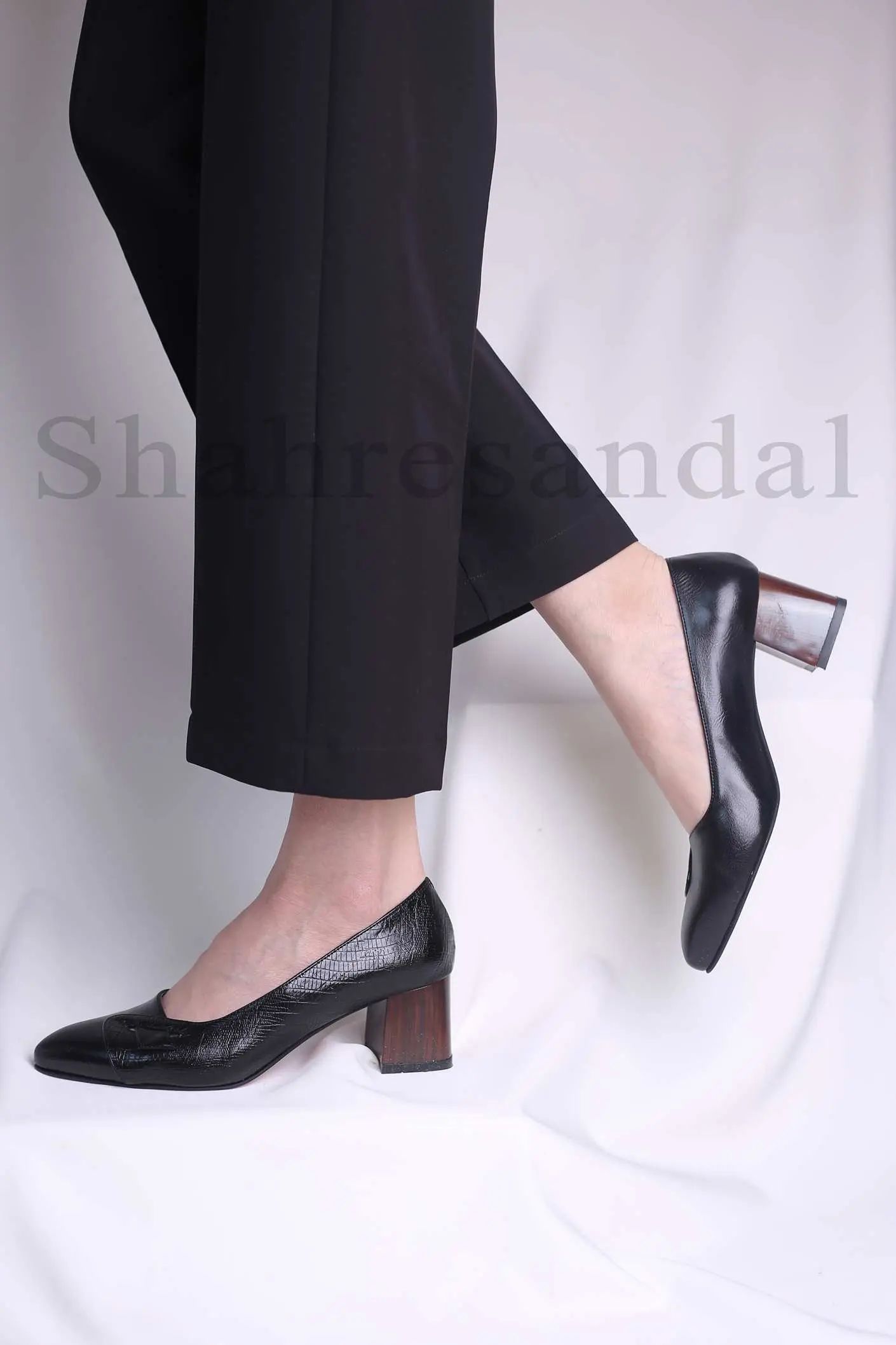 کفش پرسنلی پاشنه دار زنانه پریسا کد 8366