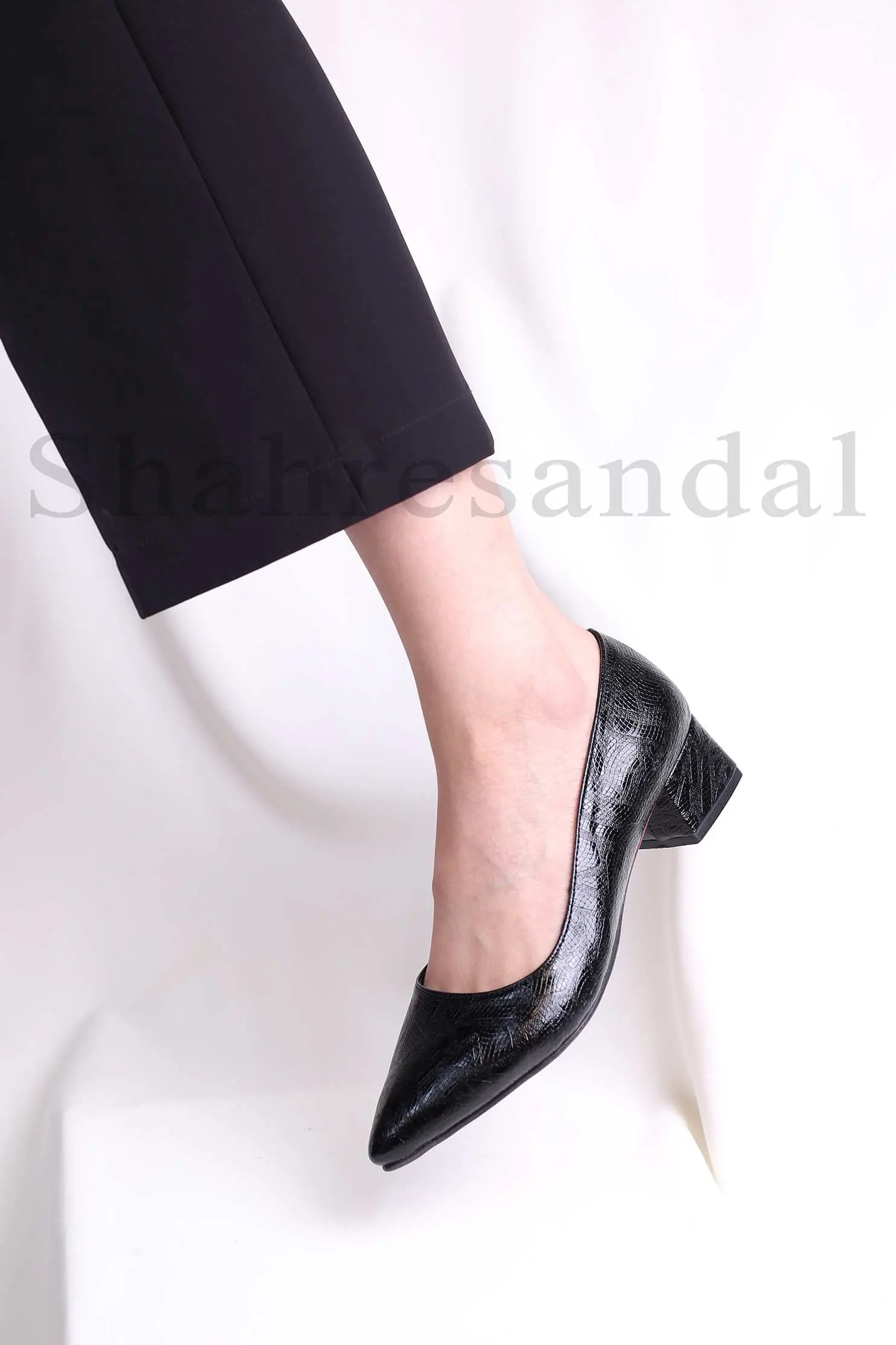 کفش مجلسی پاشنه دار زنانه ماری