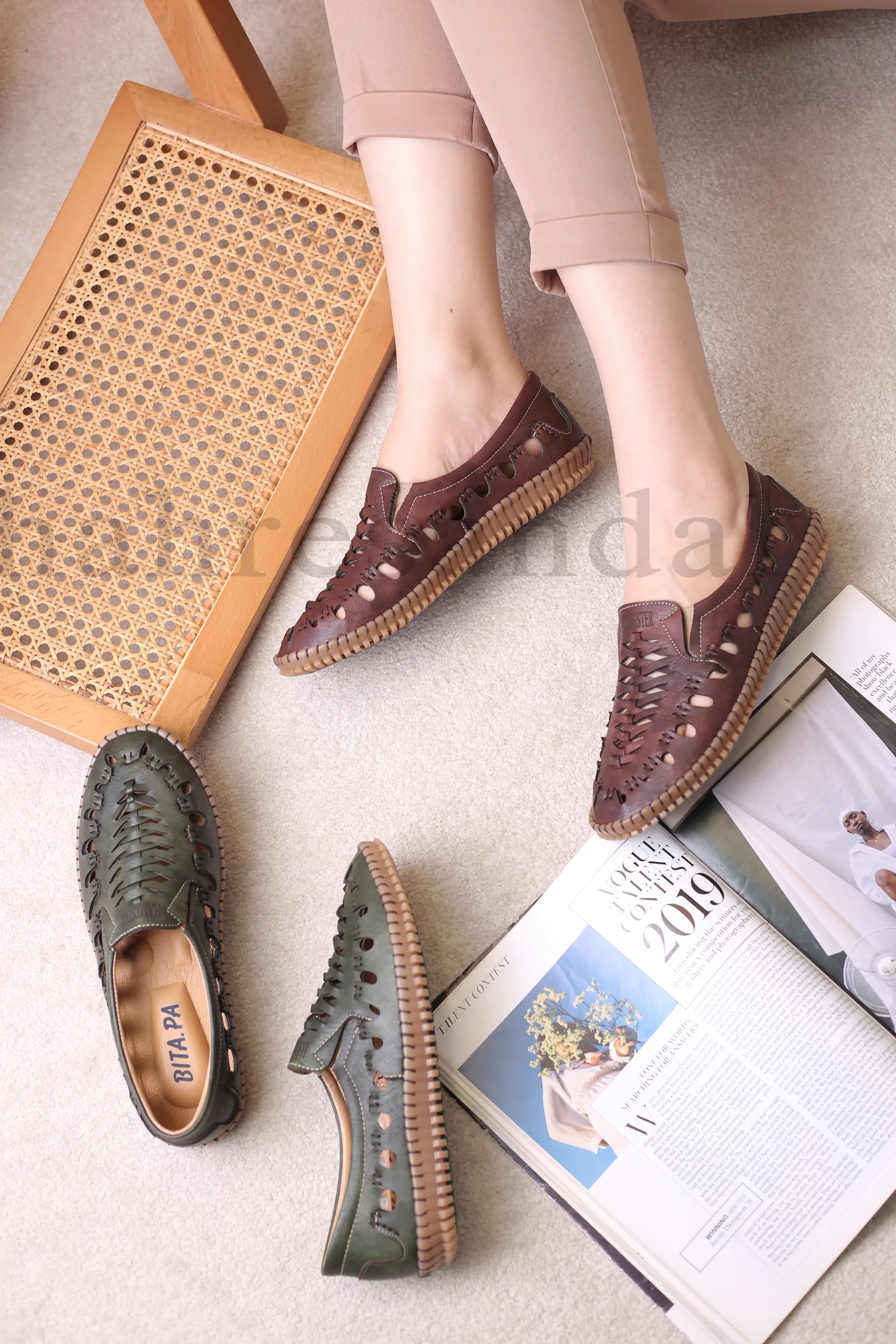 کفش کالج زنانه کد 1304